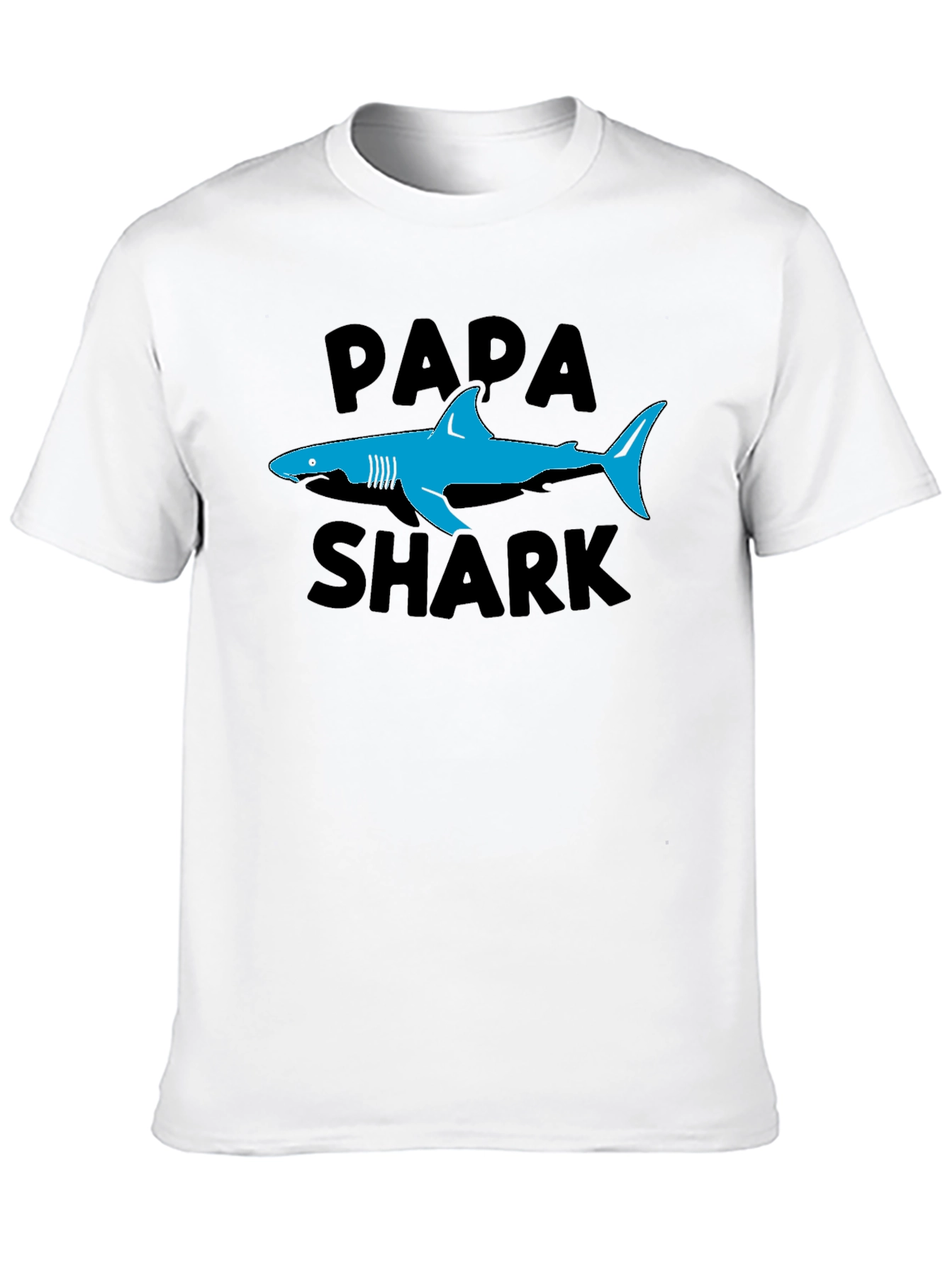 Papa Shark T-Shirt - Family Fun Graphic Tee