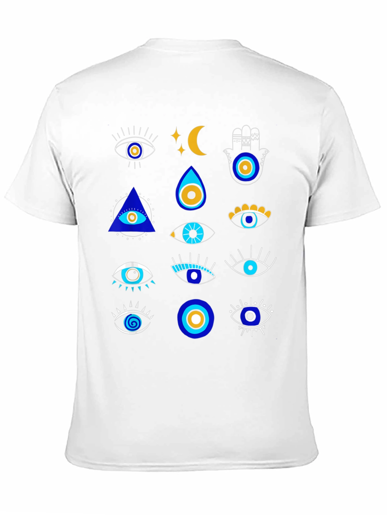 Evil Eye Graphic Tee - Stylish Protection