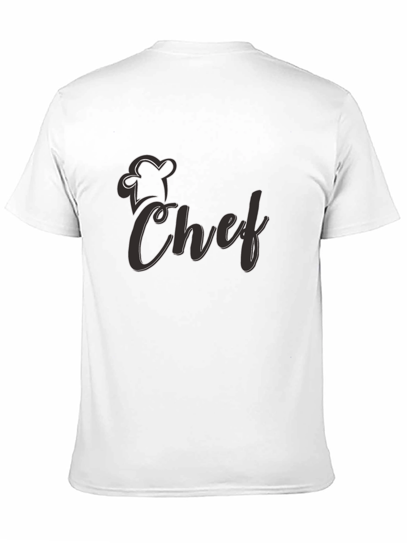Chef Graphic Black T-Shirt