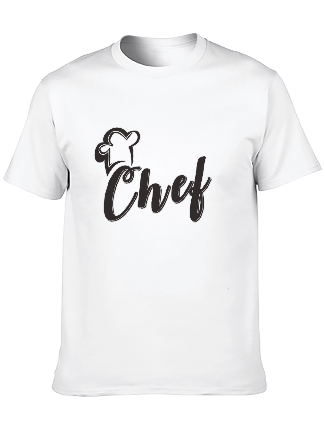Chef Graphic Black T-Shirt