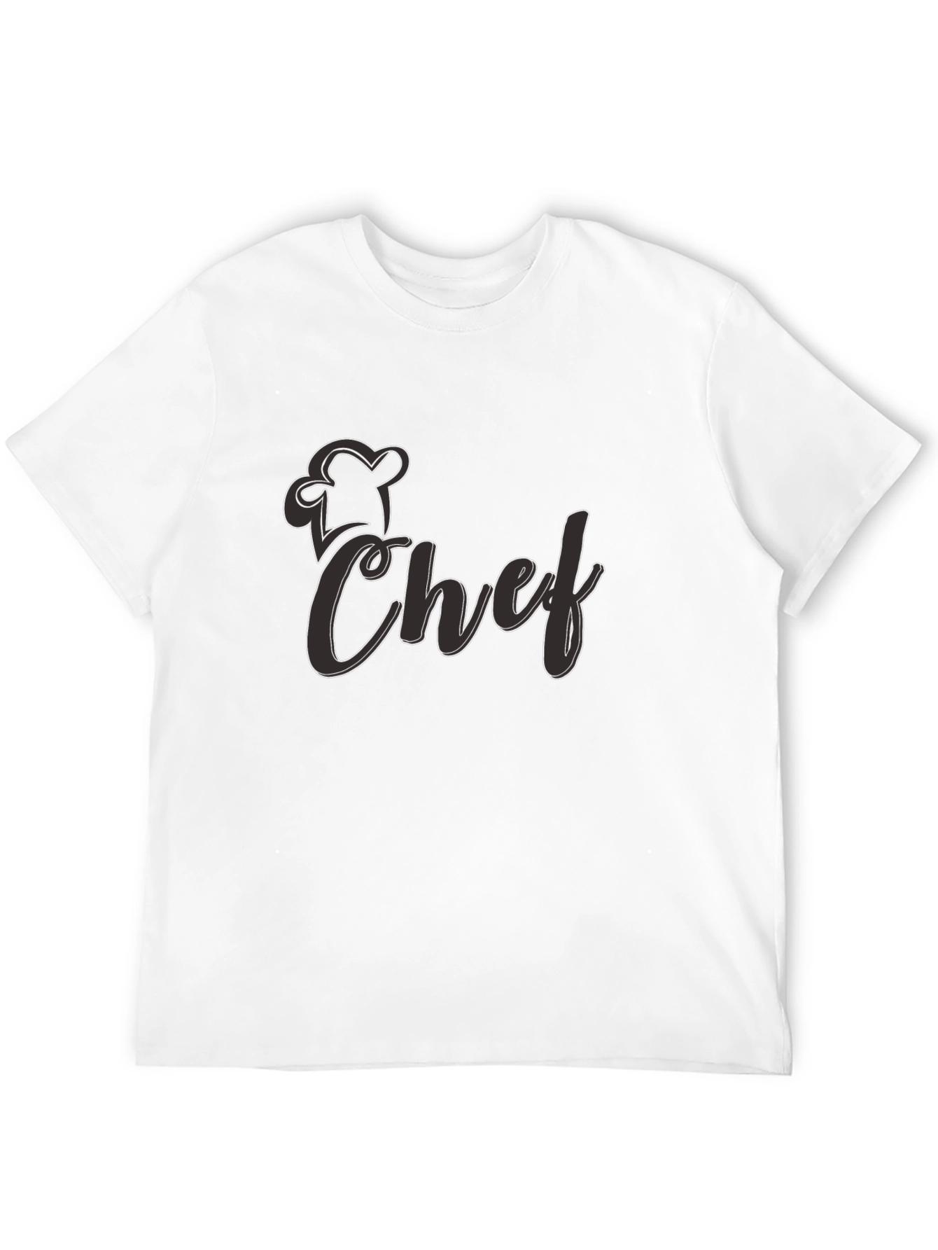 Chef Graphic Black T-Shirt