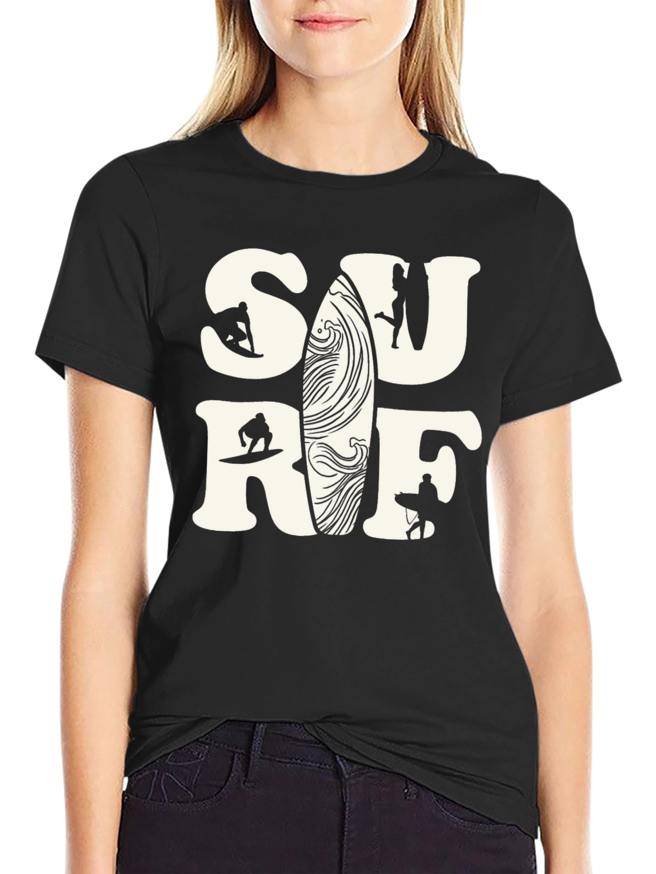 Surf T-Shirt: Stylish Graphic Tee for Ocean Lovers
