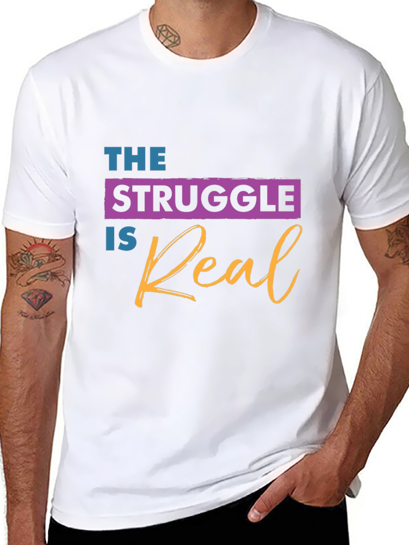 The Struggle is Real Graphic T-Shirt