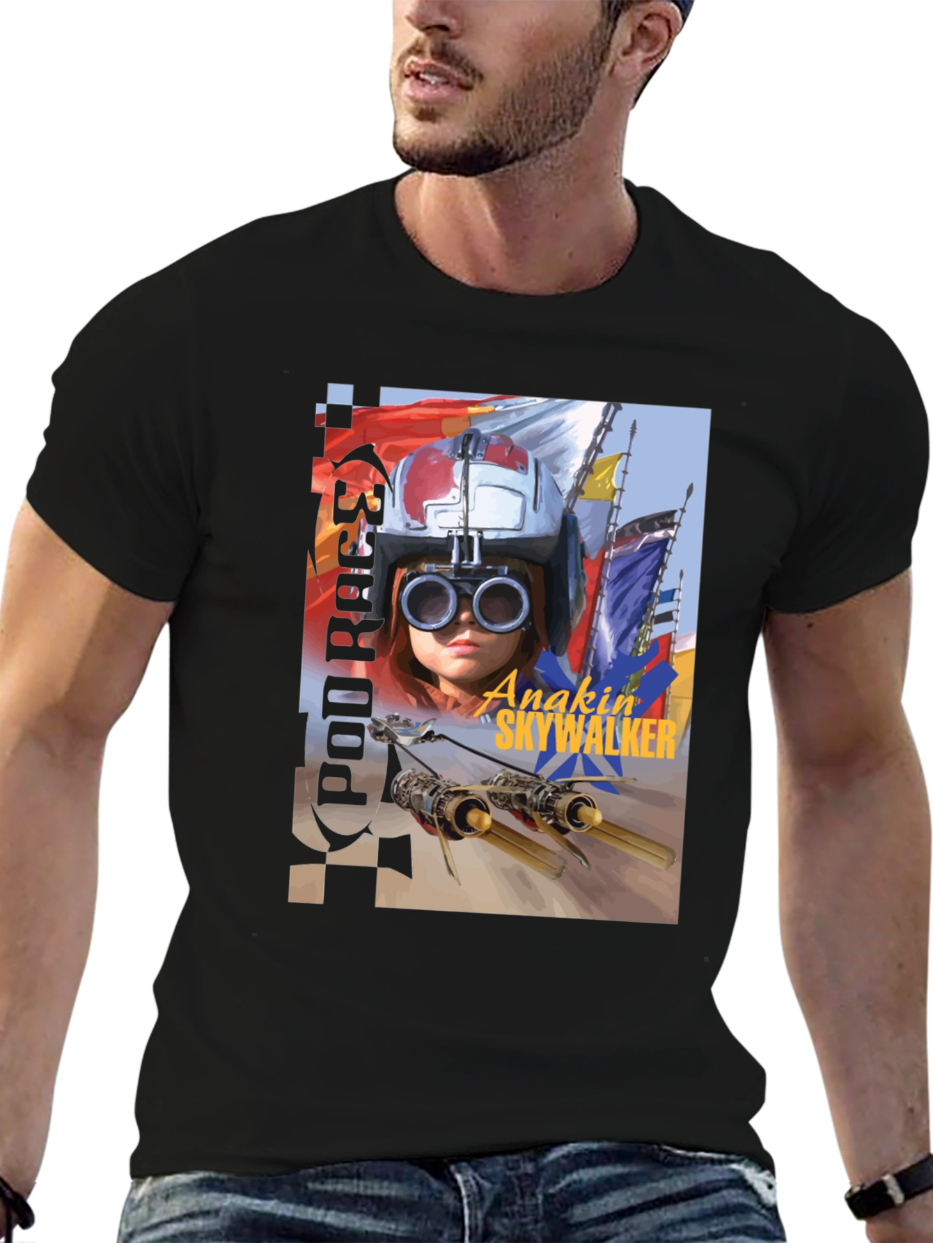 Star Wars Anakin Skywalker Pod Race T-Shirt