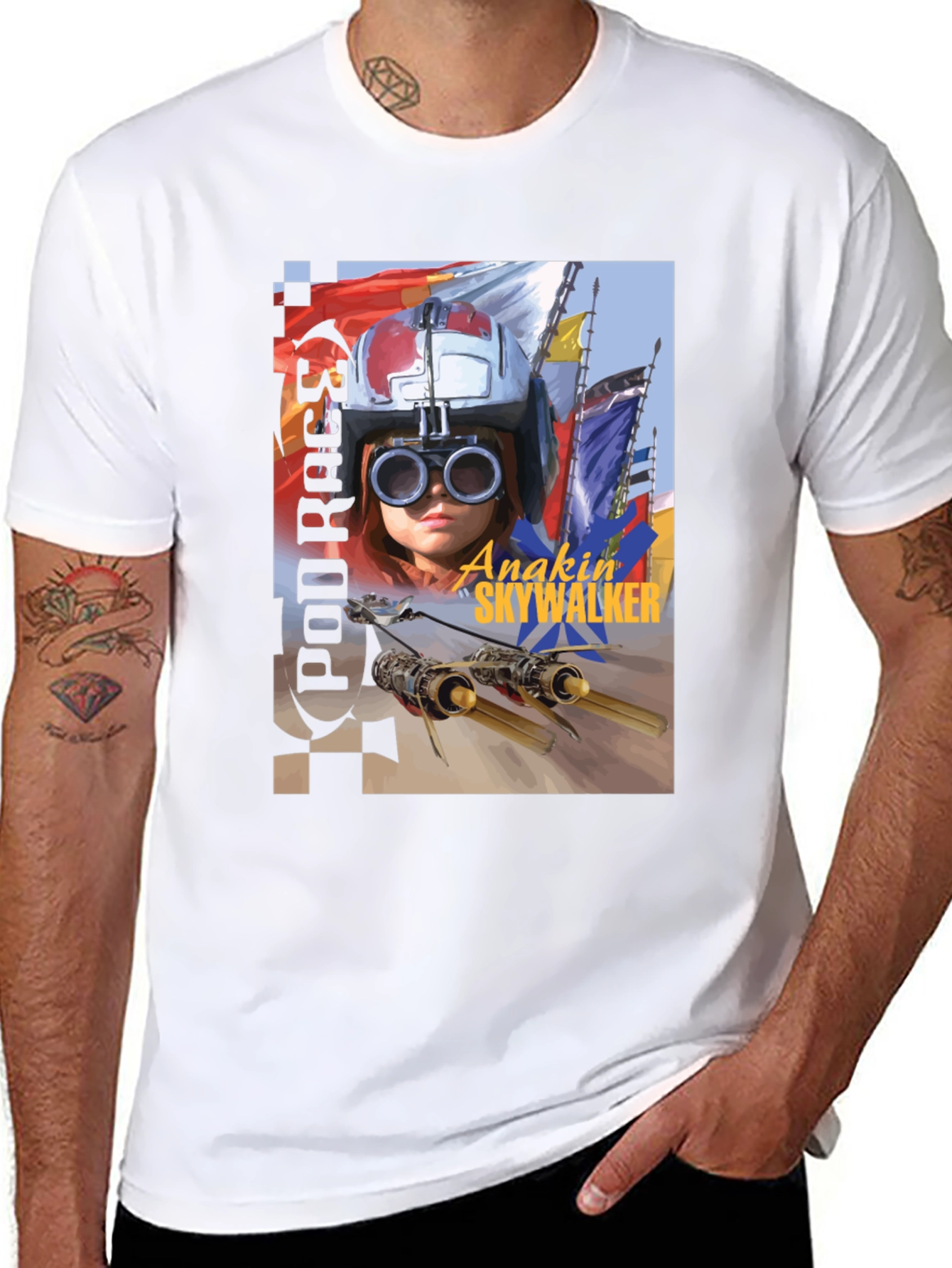 Star Wars Anakin Skywalker Pod Race T-Shirt