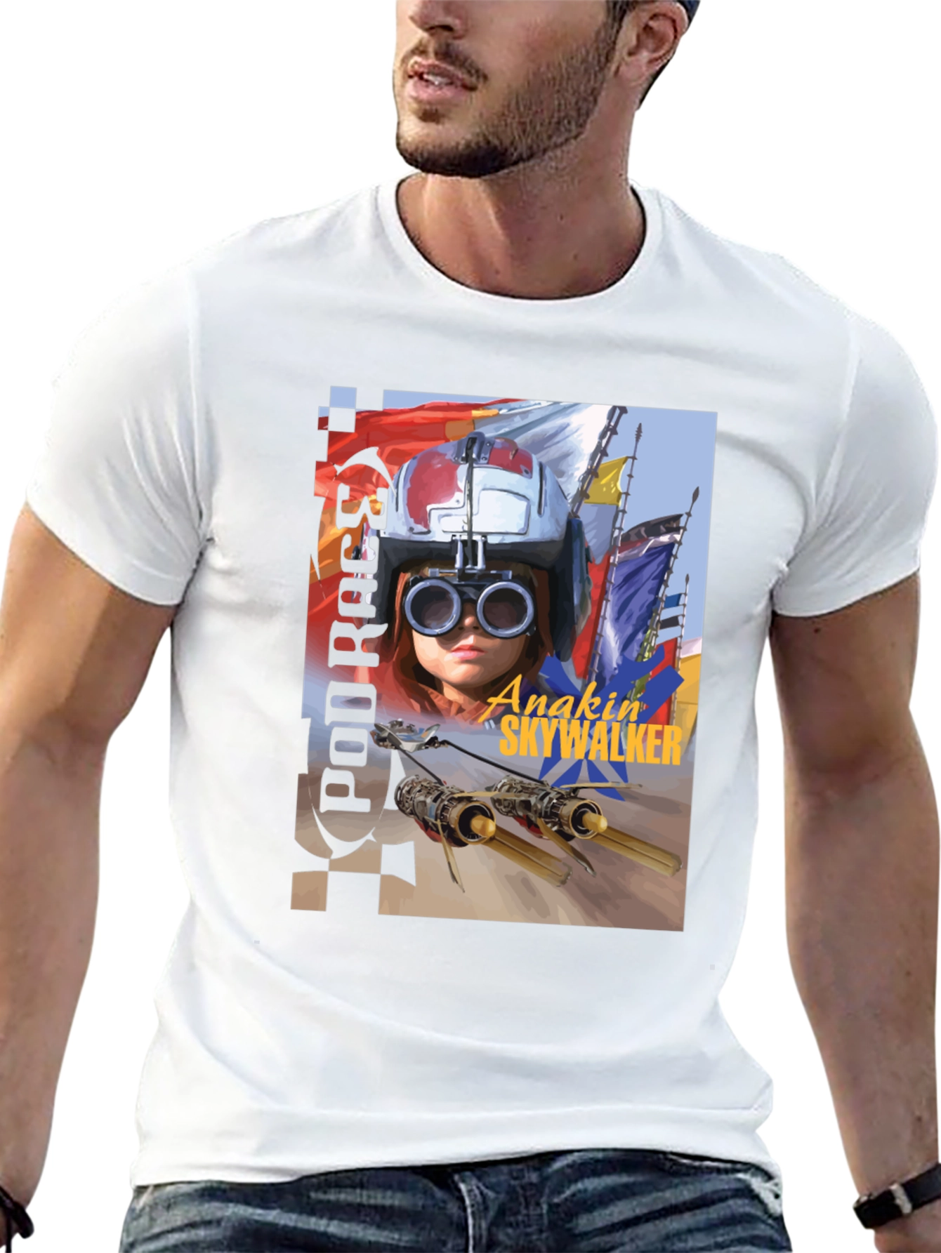 Star Wars Anakin Skywalker Pod Race T-Shirt