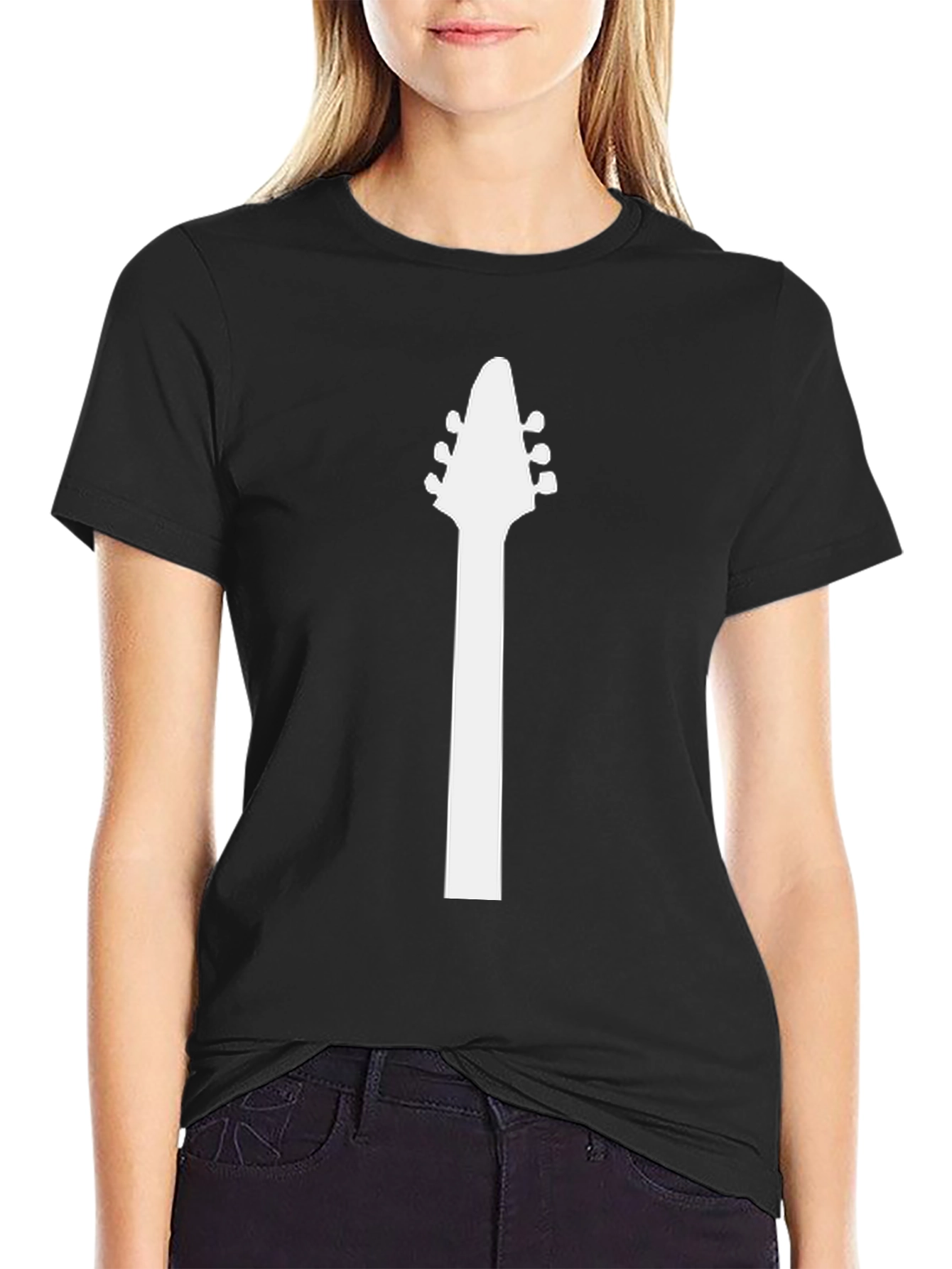 Guitar Neck Graphic Tee - Rock On in Style!