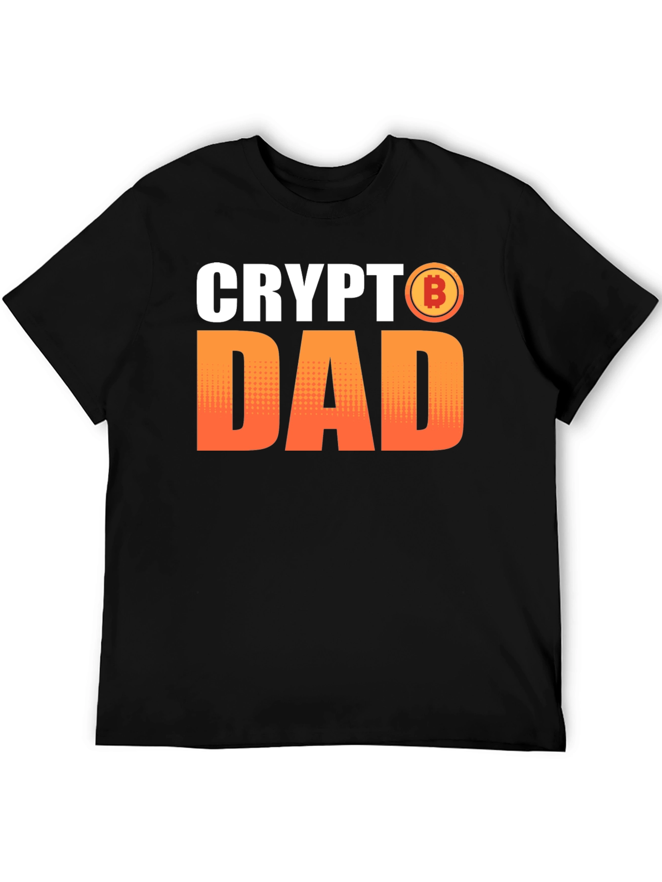 Crypto Dad T-Shirt Bitcoin Lover Gift Tee