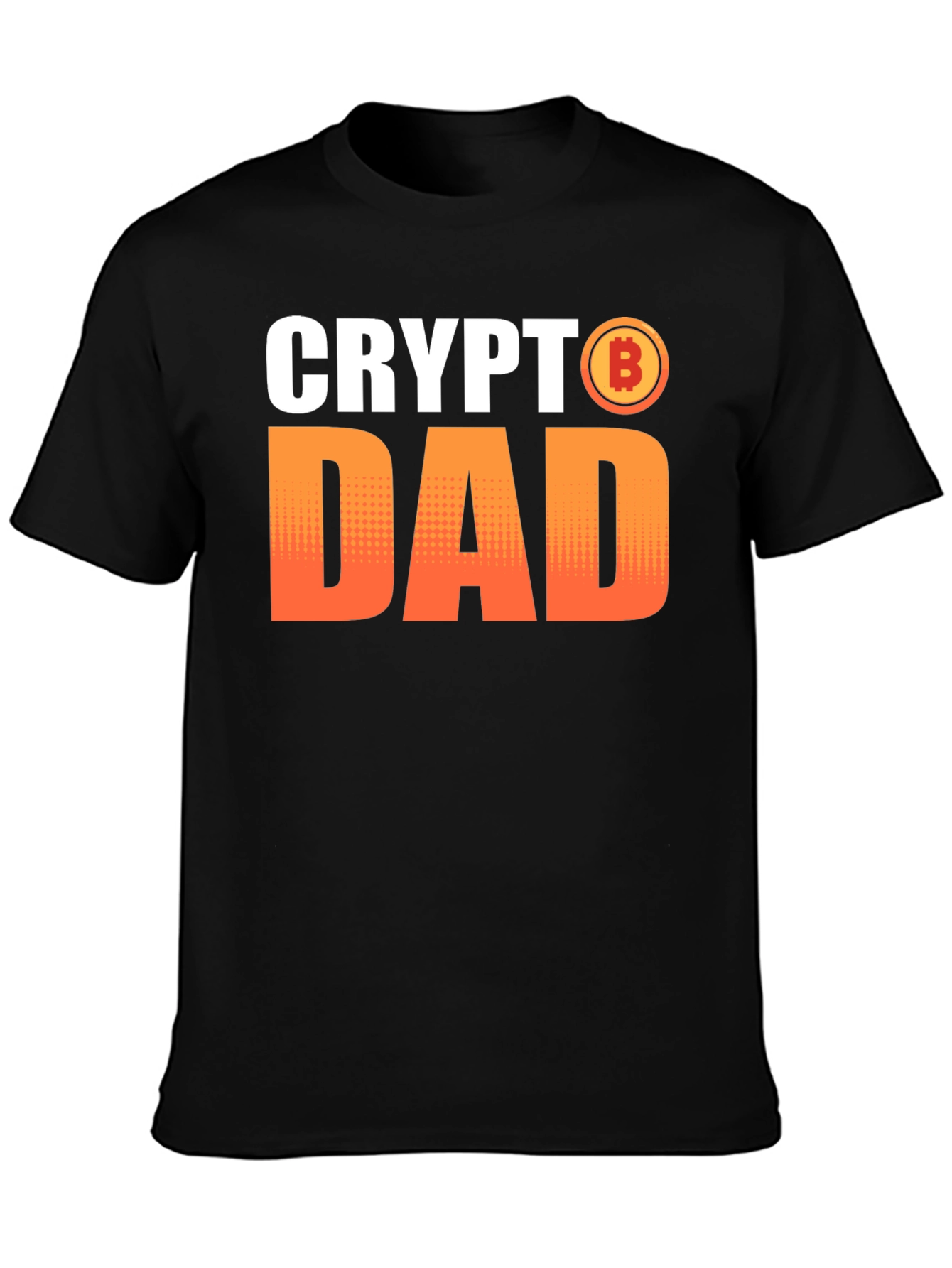 Crypto Dad T-Shirt Bitcoin Lover Gift Tee