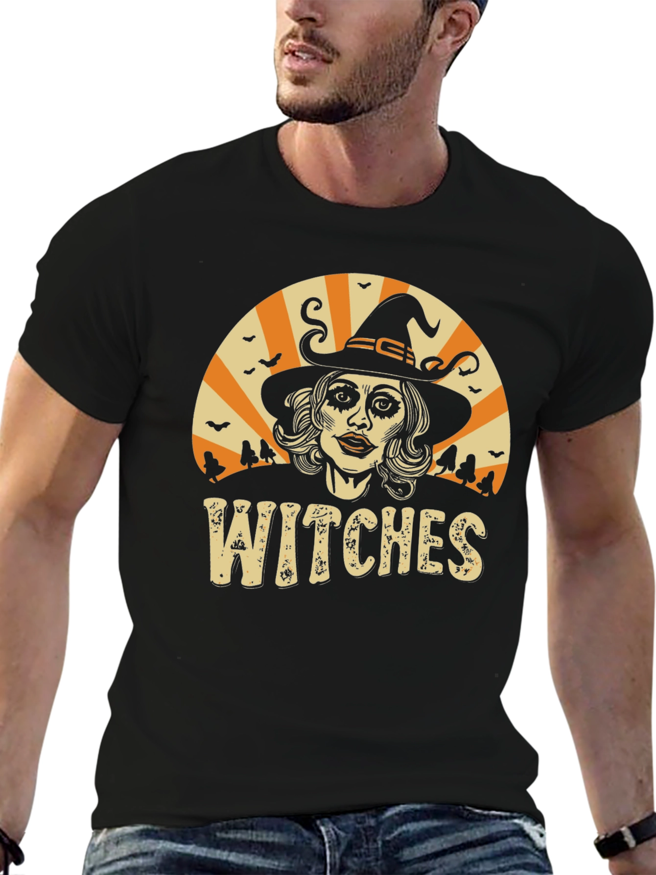 Witches Graphic Tee - Halloween T-Shirt