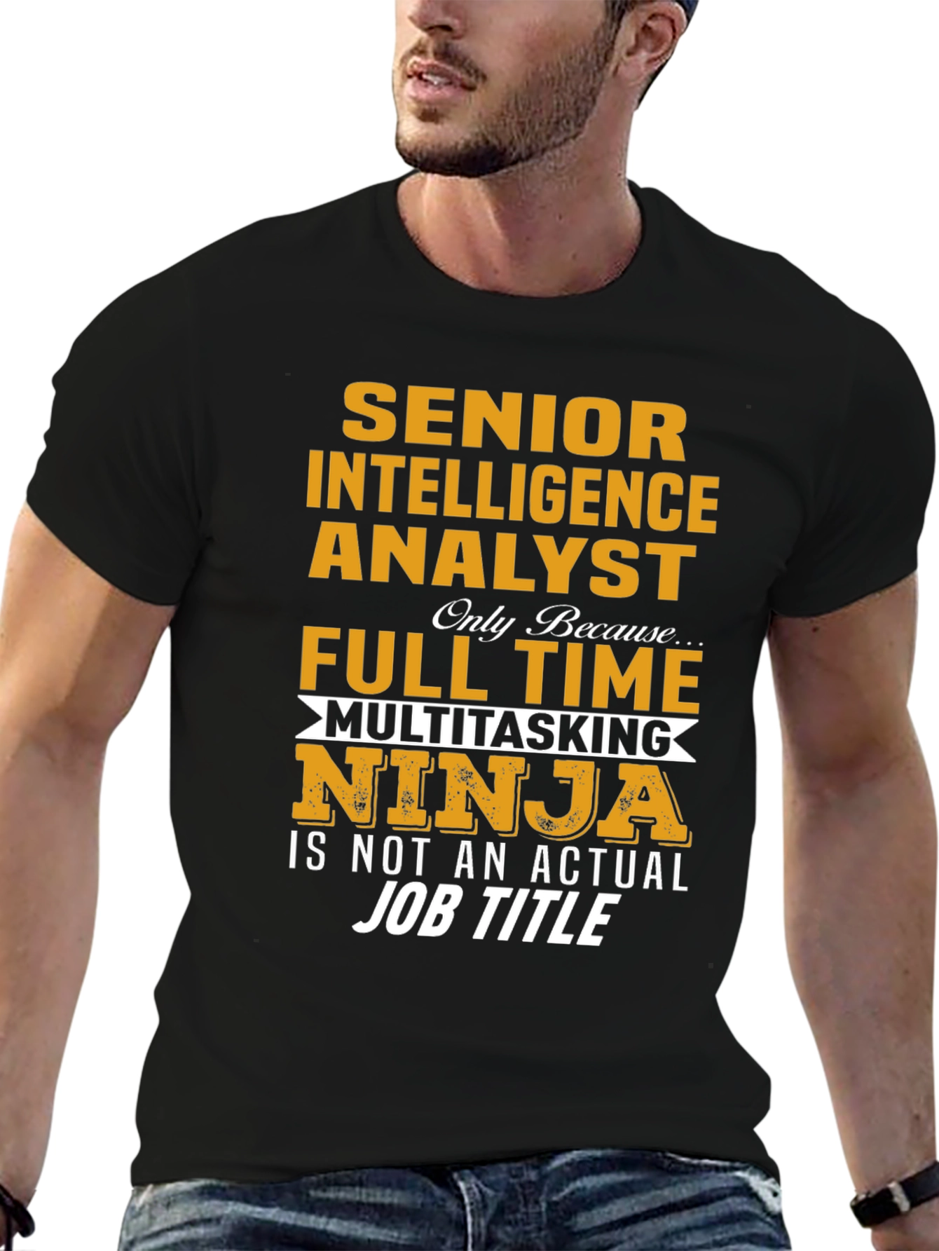 Senior Intelligence Analyst Ninja T-Shirt
