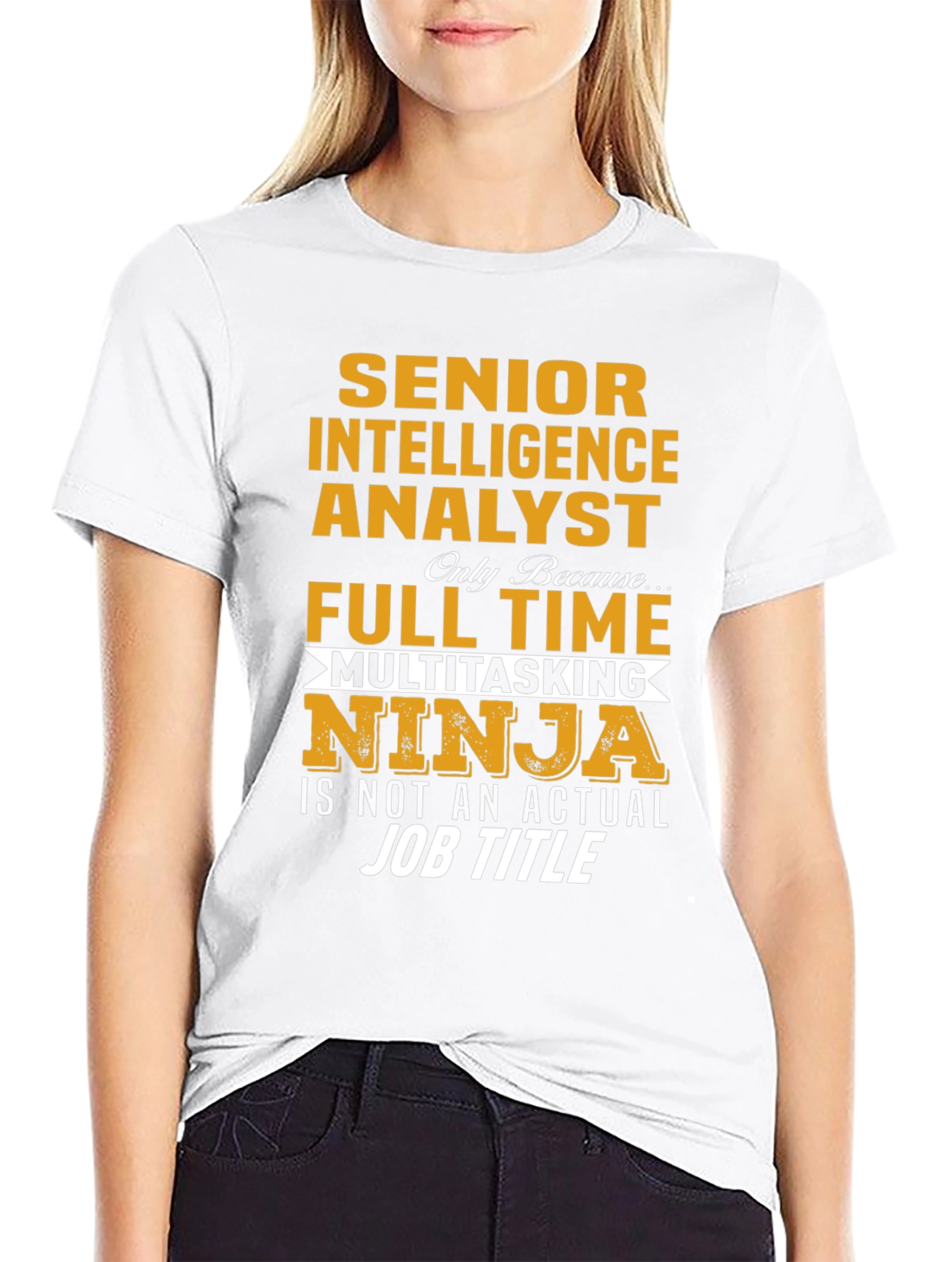 Senior Intelligence Analyst Ninja T-Shirt