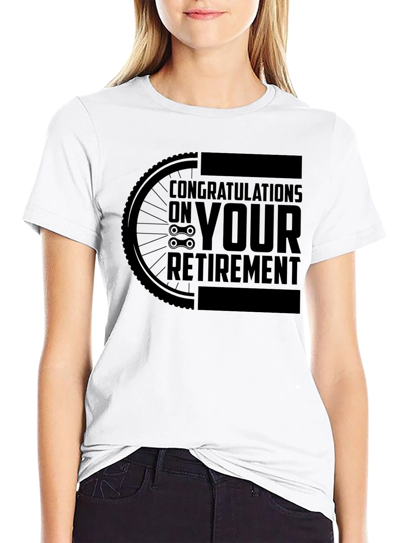 Retirement Bicycle T-Shirt - Congrats on Your Retirement!