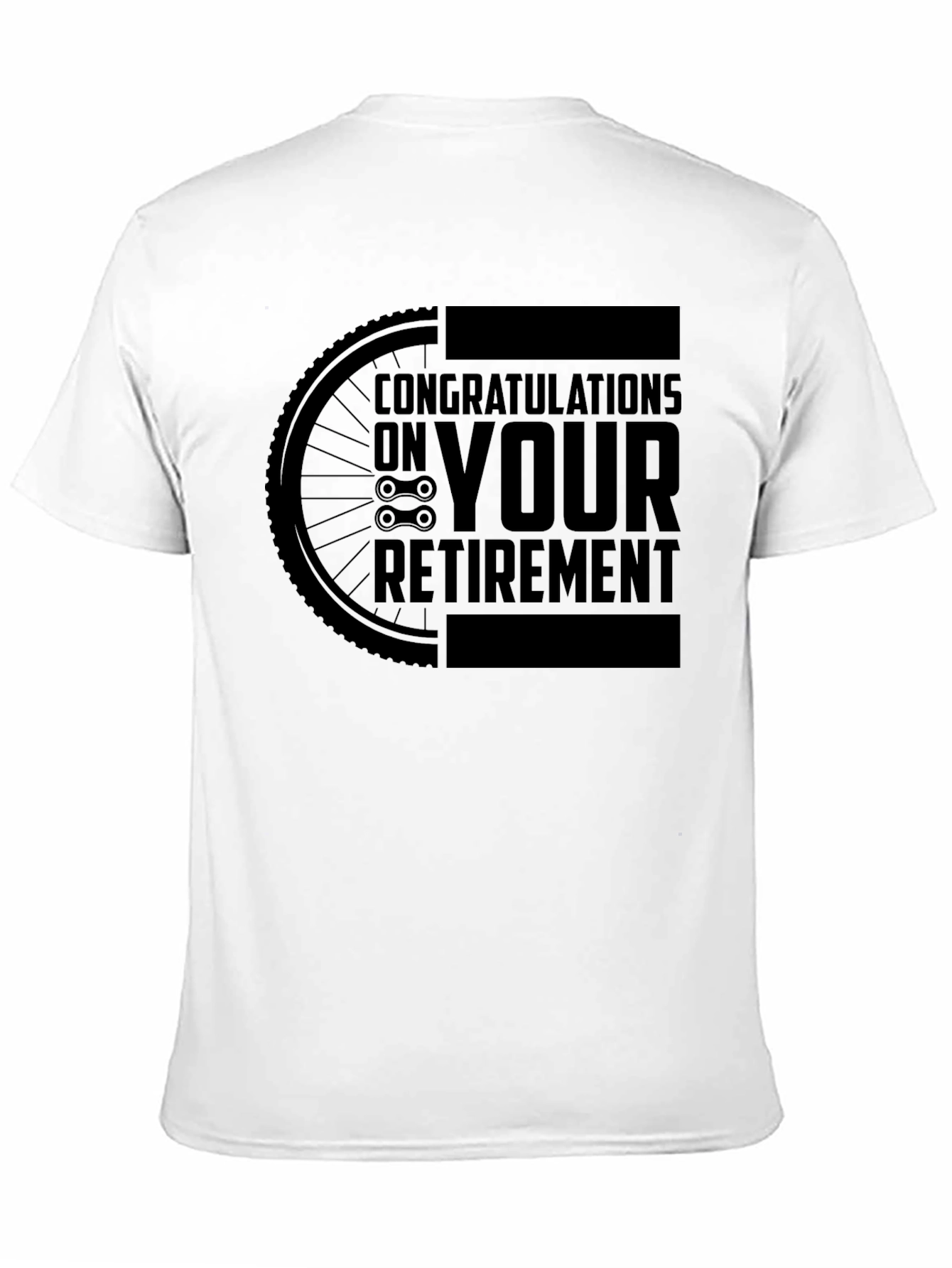 Retirement Bicycle T-Shirt - Congrats on Your Retirement!