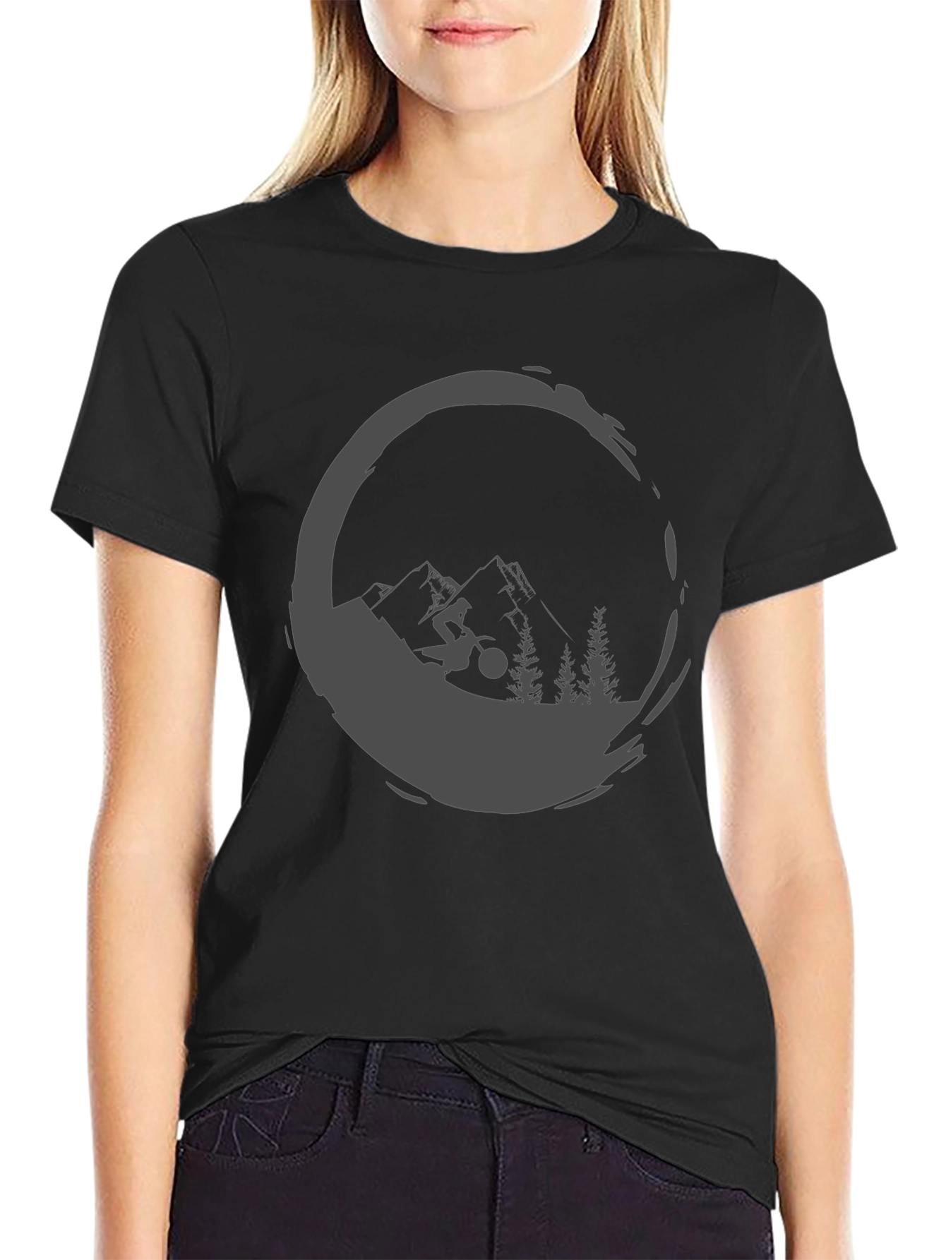 Mountain Biker Graphic Tee - Adventure Ready