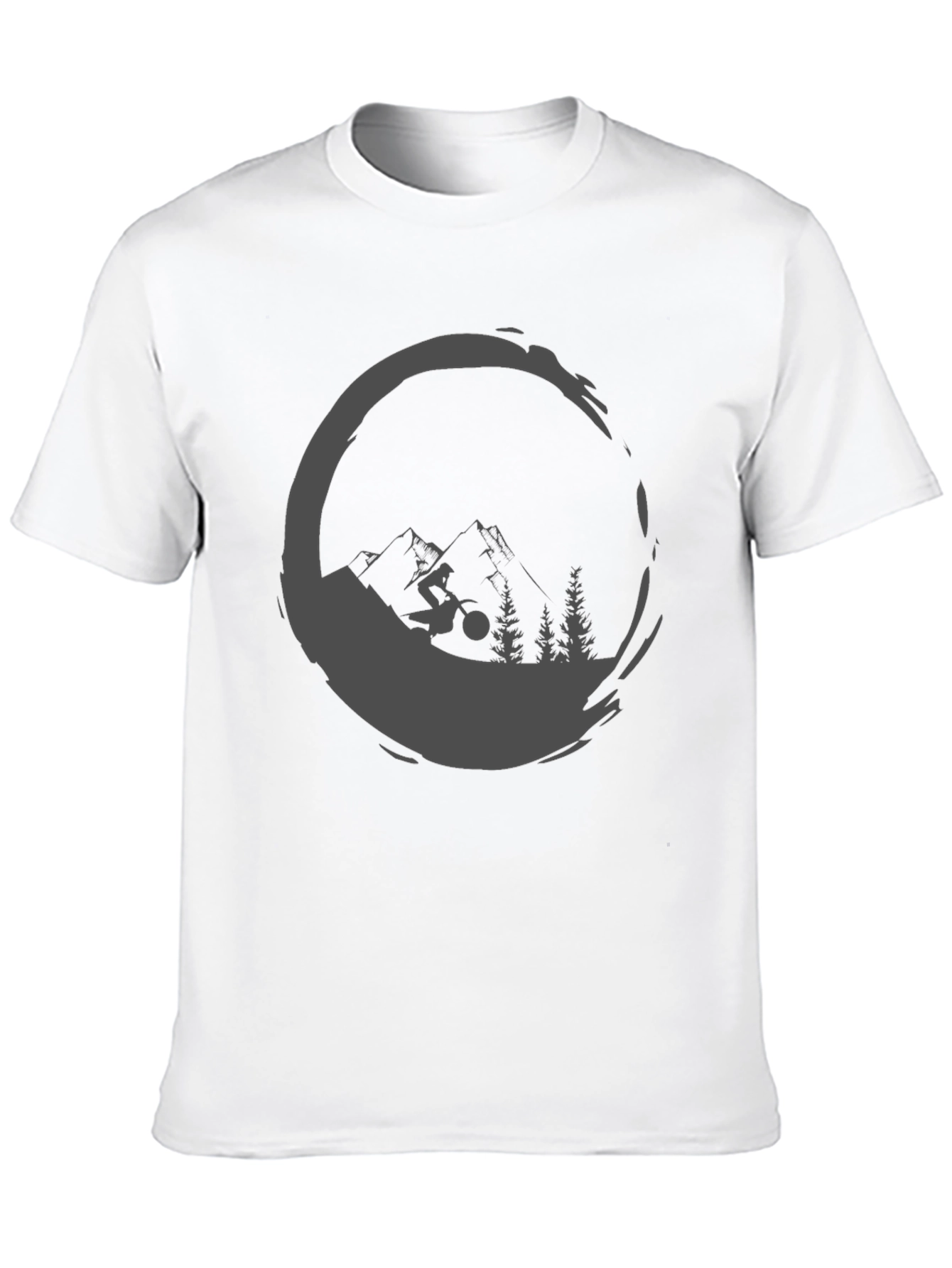 Mountain Biker Graphic Tee - Adventure Ready