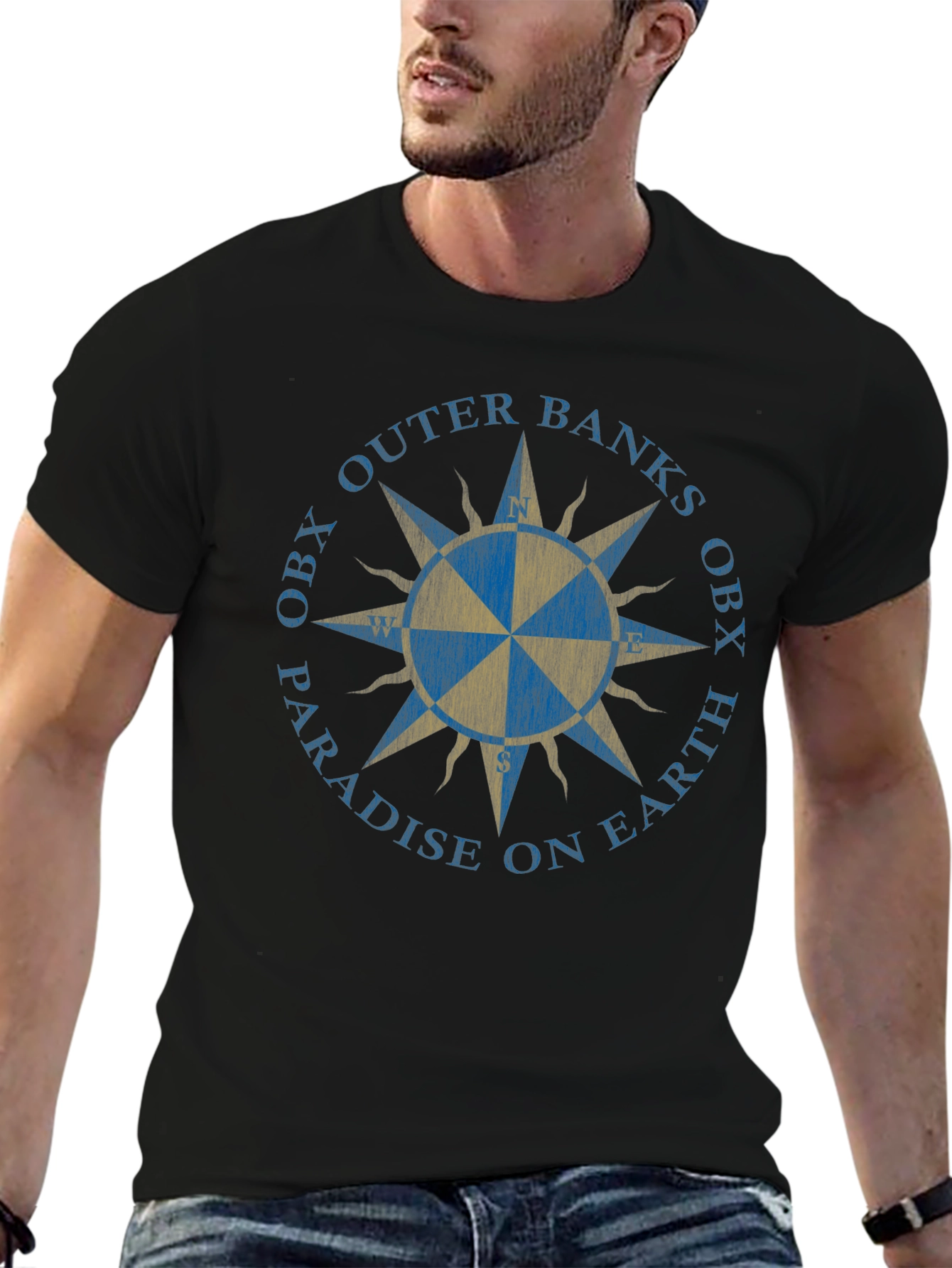 Outer Banks Compass Graphic T-Shirt