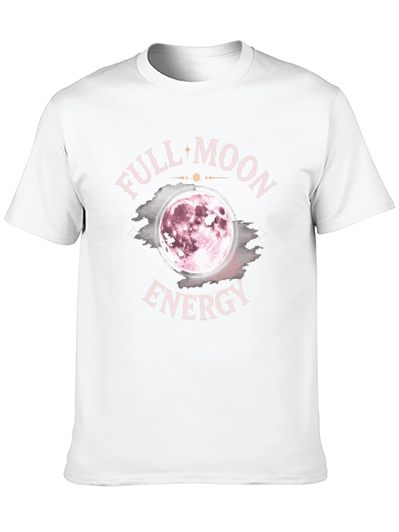 Full Moon Energy Black Graphic Tee