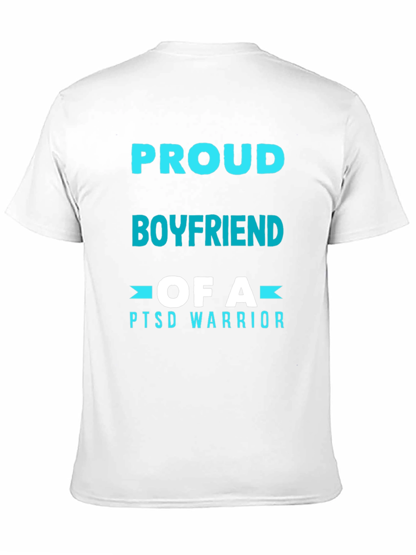 Proud Boyfriend PTSD Warrior Graphic T-Shirt