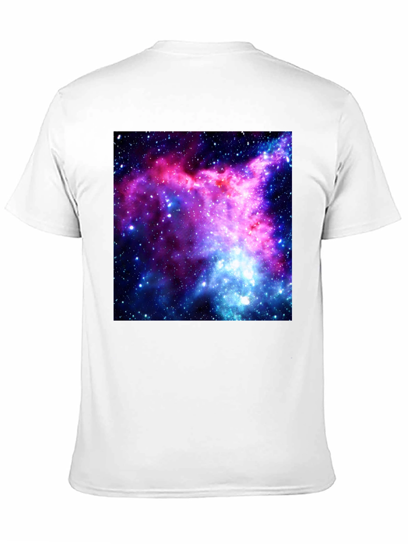 Nebula Print Black T-Shirt