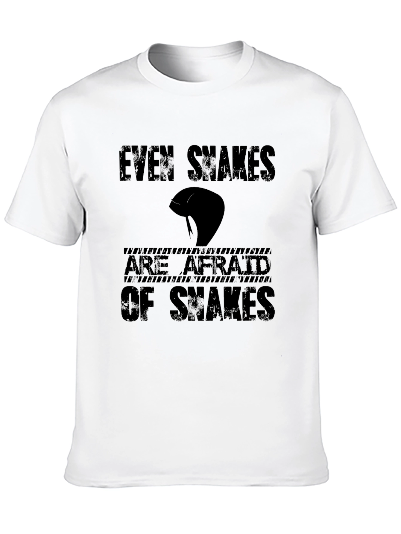 Even Snakes Are Afraid T-Shirt