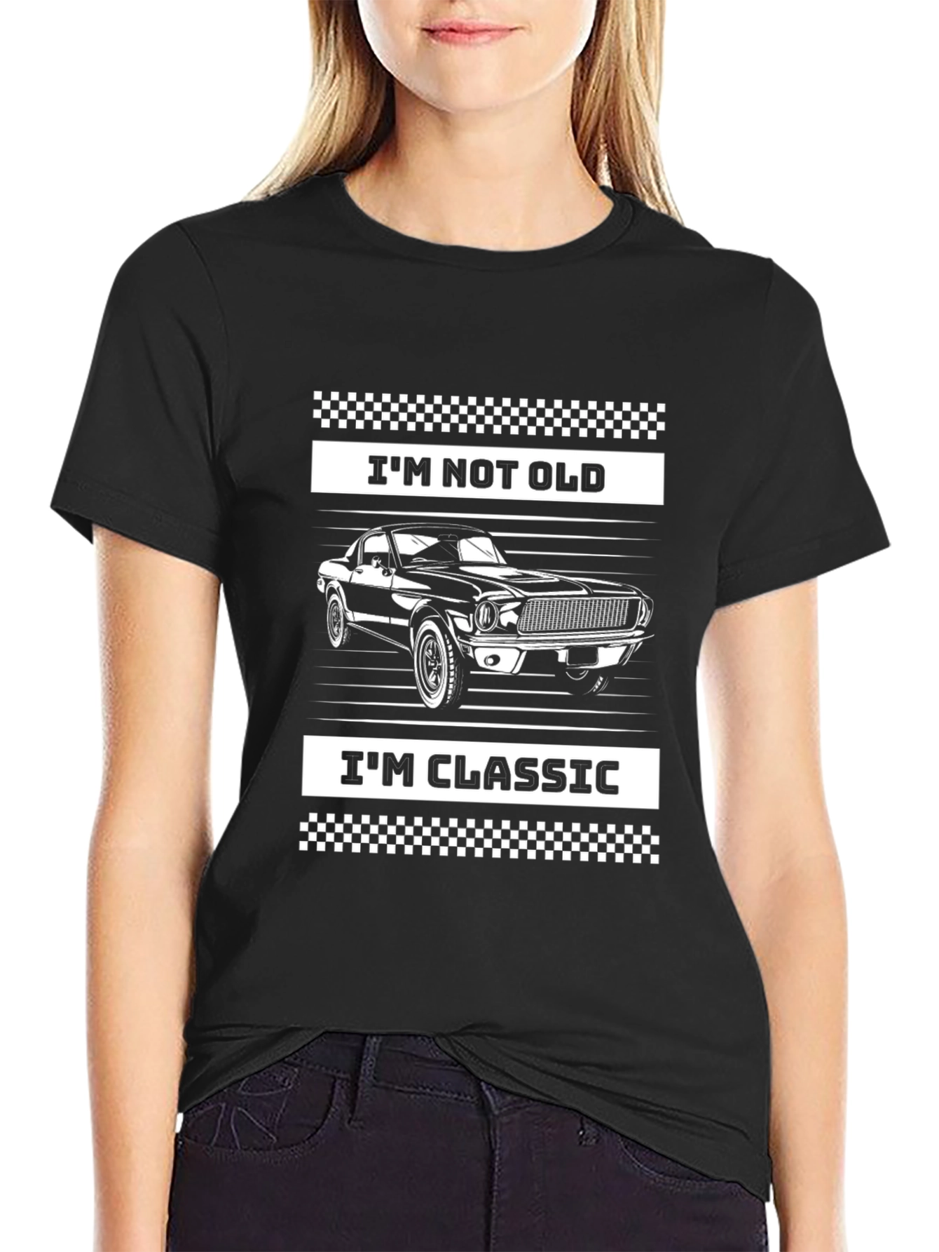 Im Not Old Im Classic Car Graphic T-Shirt