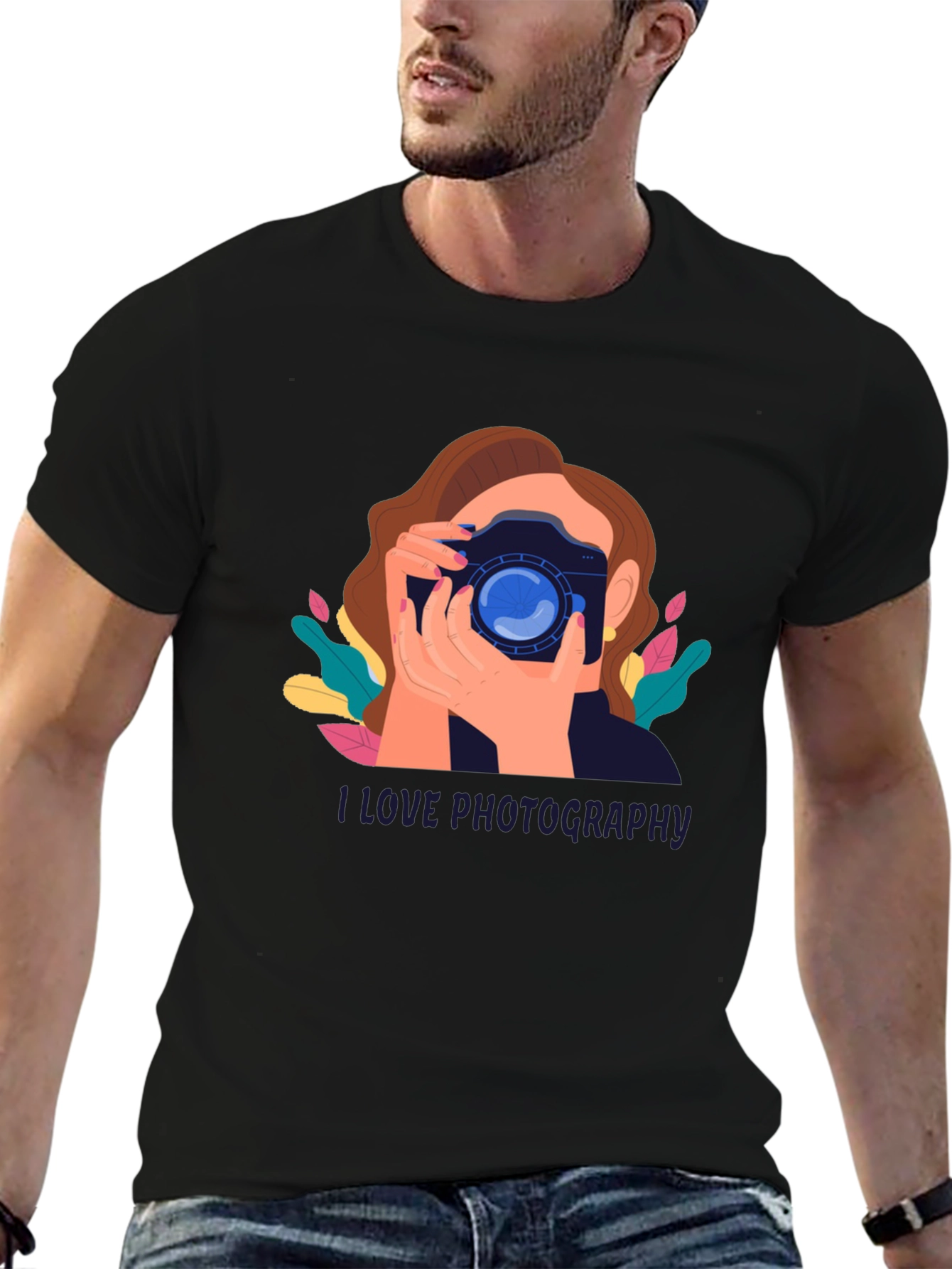 I Love Photography Graphic T-Shirt