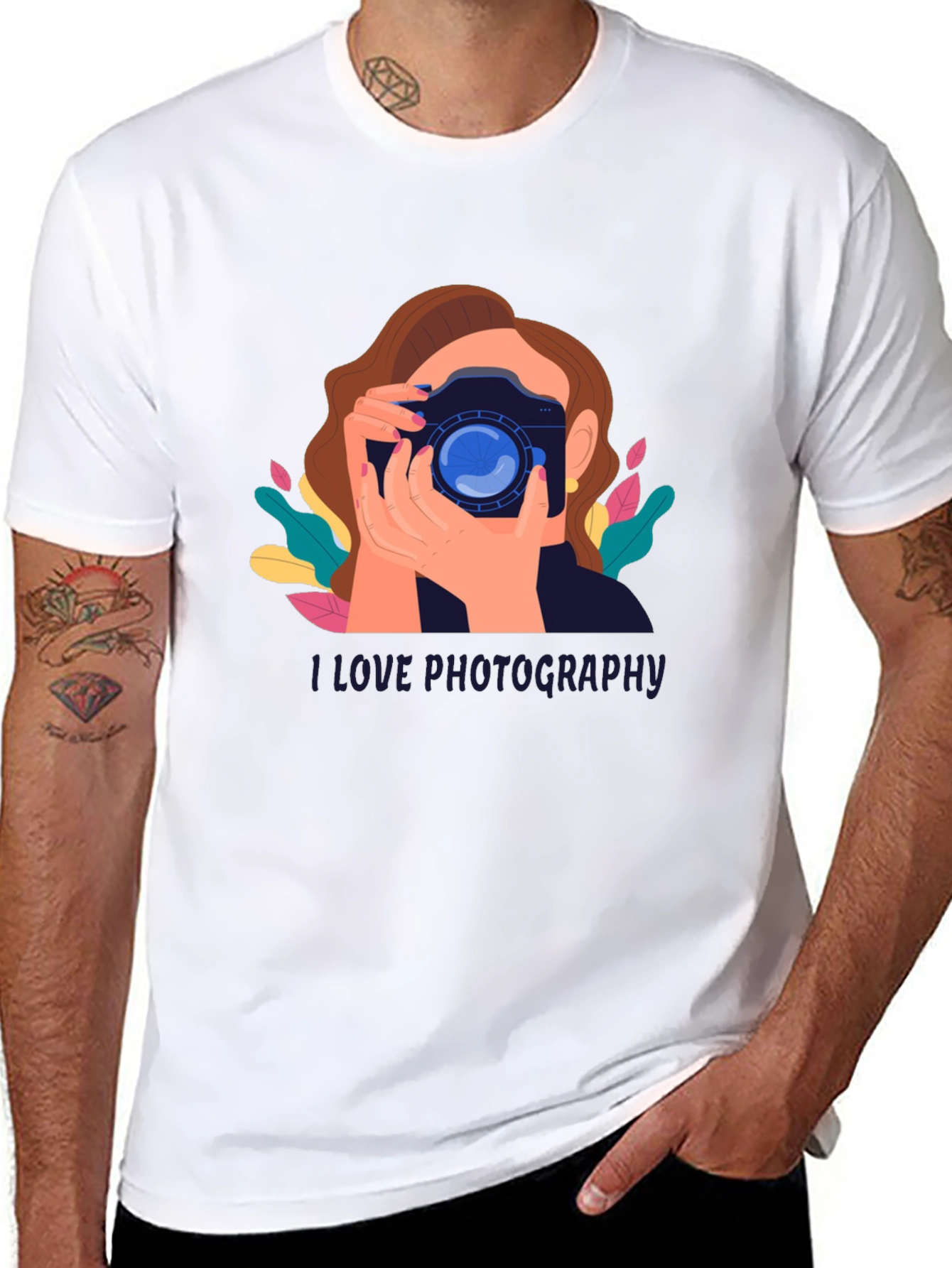 I Love Photography Graphic T-Shirt