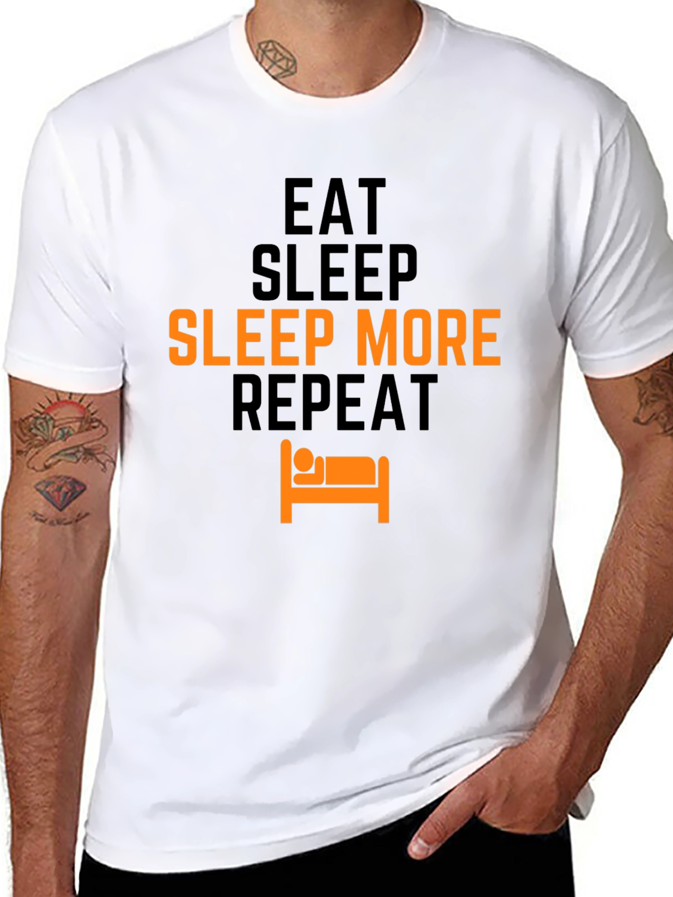 Eat Sleep Sleep More Repeat T-Shirt