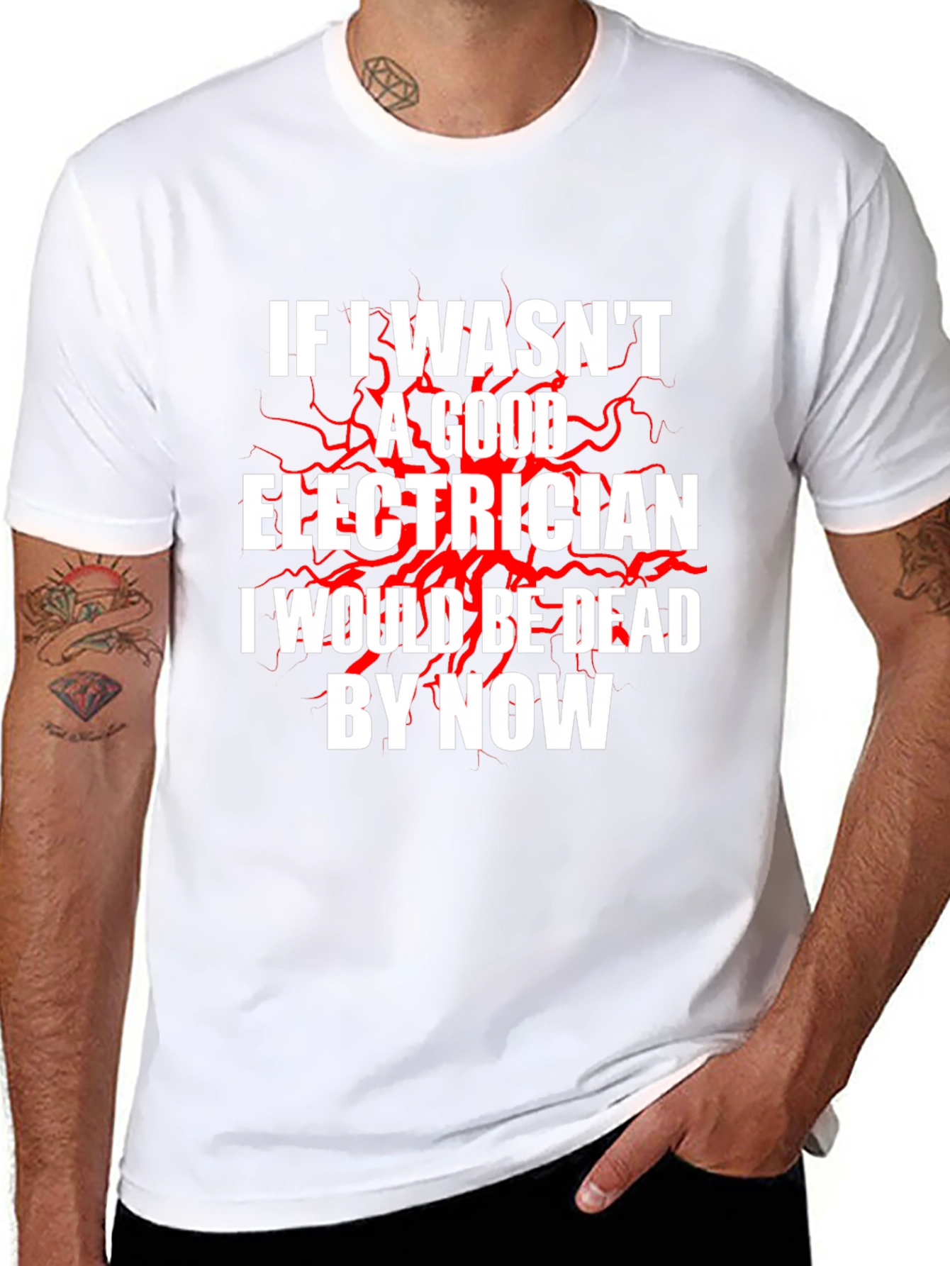 Electrician Humor T-Shirt - Funny Electrician Gift