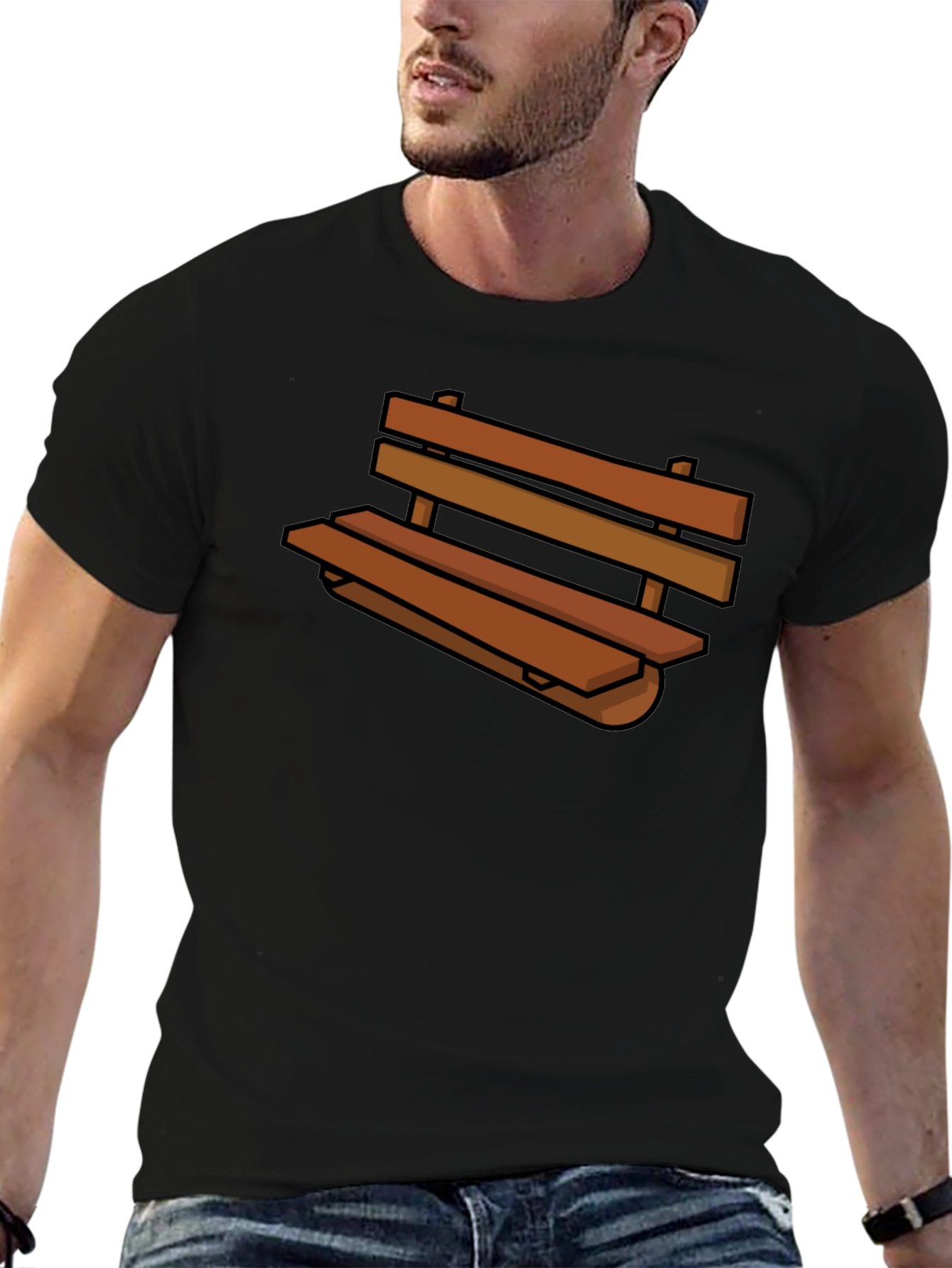 Bench Graphic T-Shirt - Comfortable Casual Wear