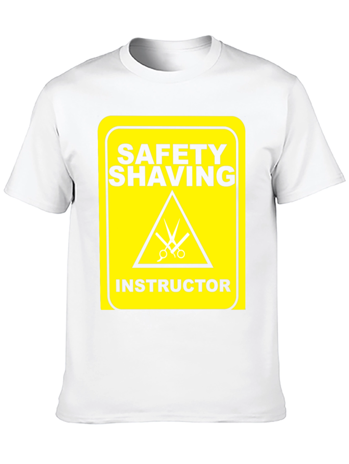 Safety Shaving Instructor Graphic Tee - Black