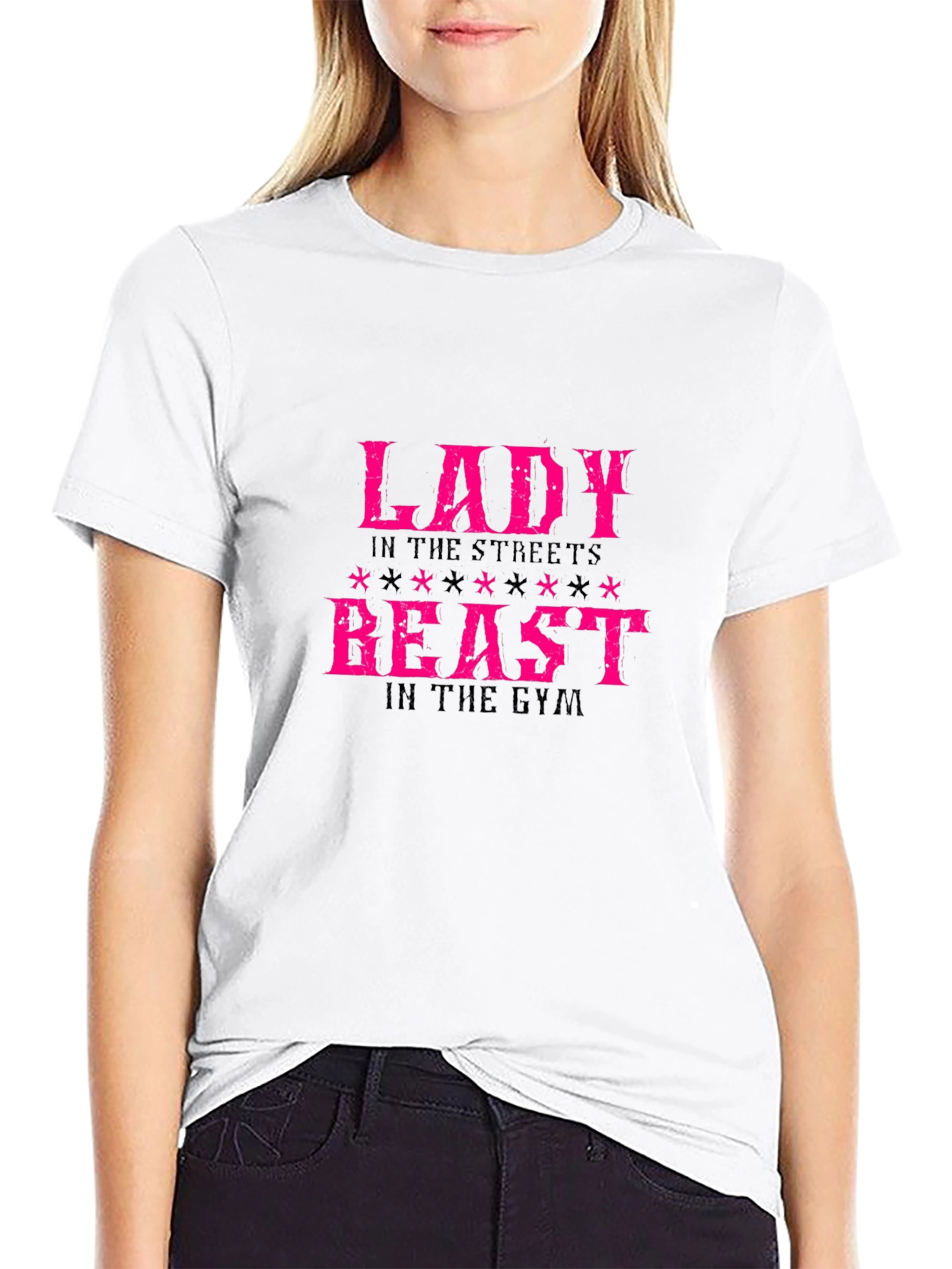 Lady in the Streets Beast in the Gym T-Shirt