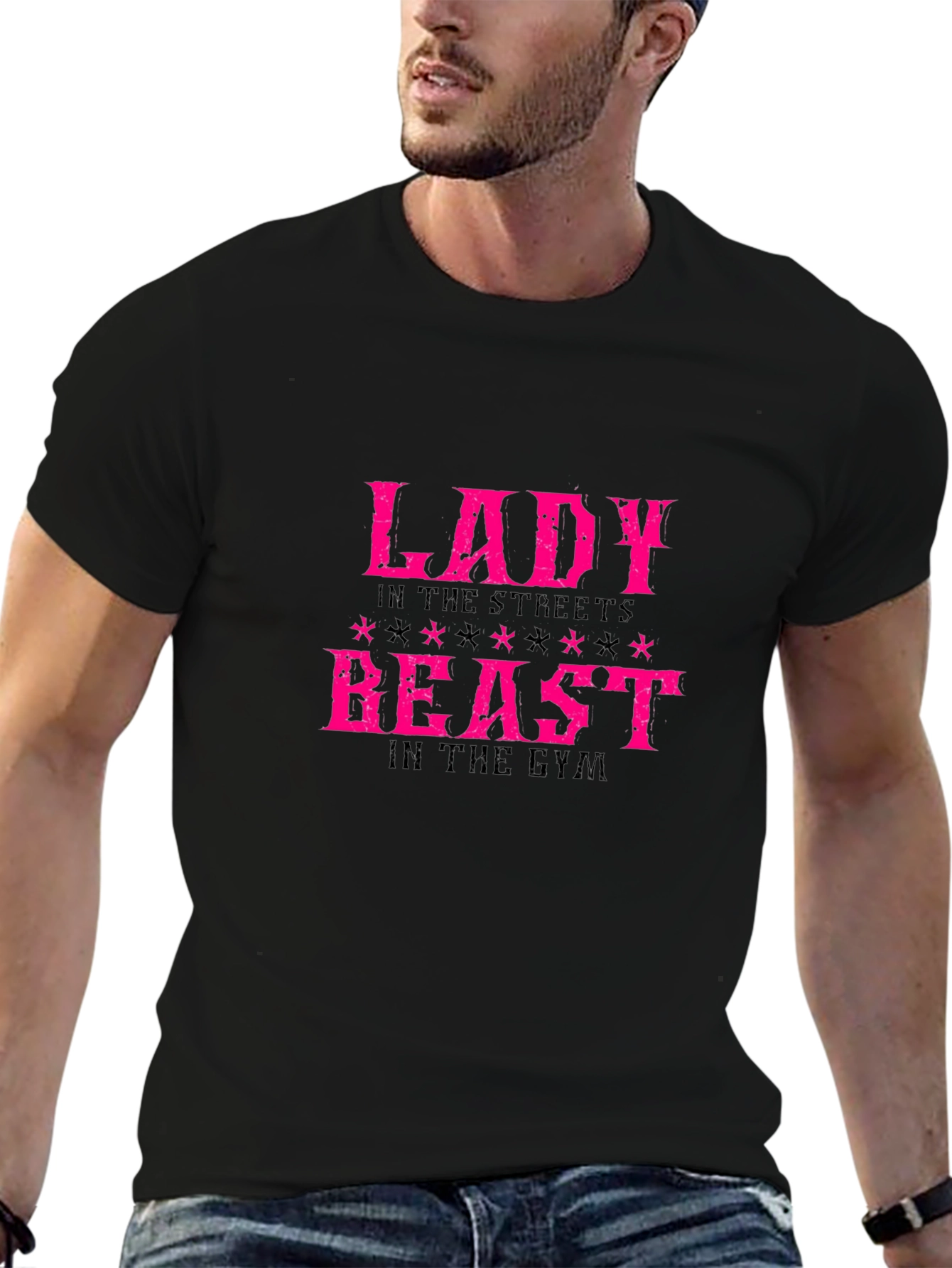 Lady in the Streets Beast in the Gym T-Shirt