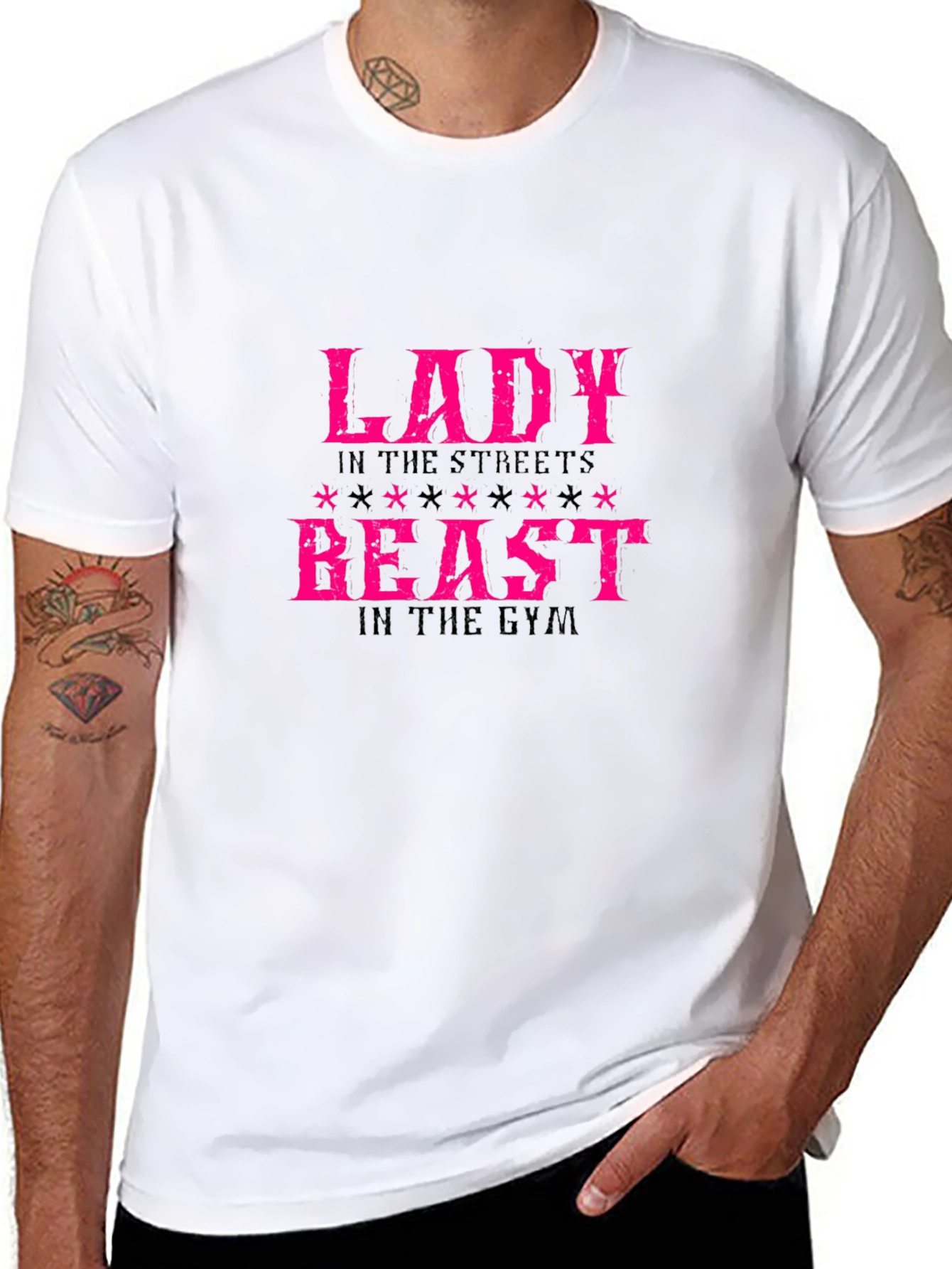 Lady in the Streets Beast in the Gym T-Shirt