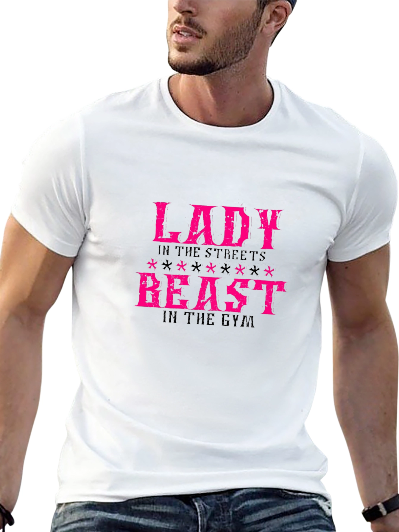 Lady in the Streets Beast in the Gym T-Shirt