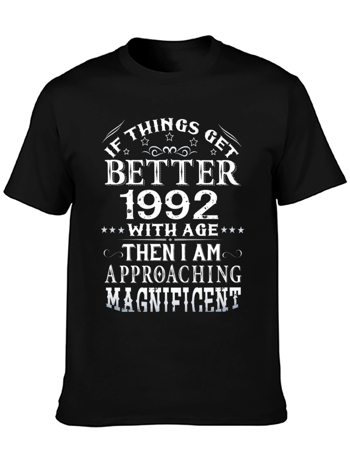 Better With Age 1992 Black T-Shirt
