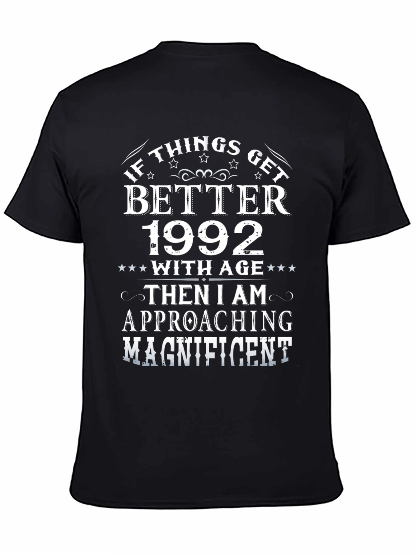 Better With Age 1992 Black T-Shirt