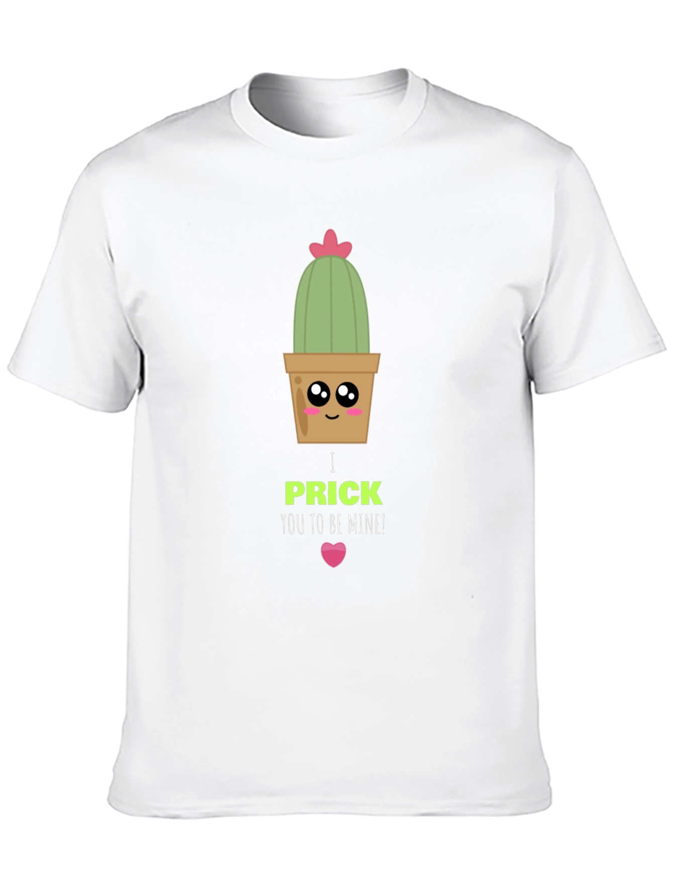 Cute Cactus Prick Valentine T-Shirt
