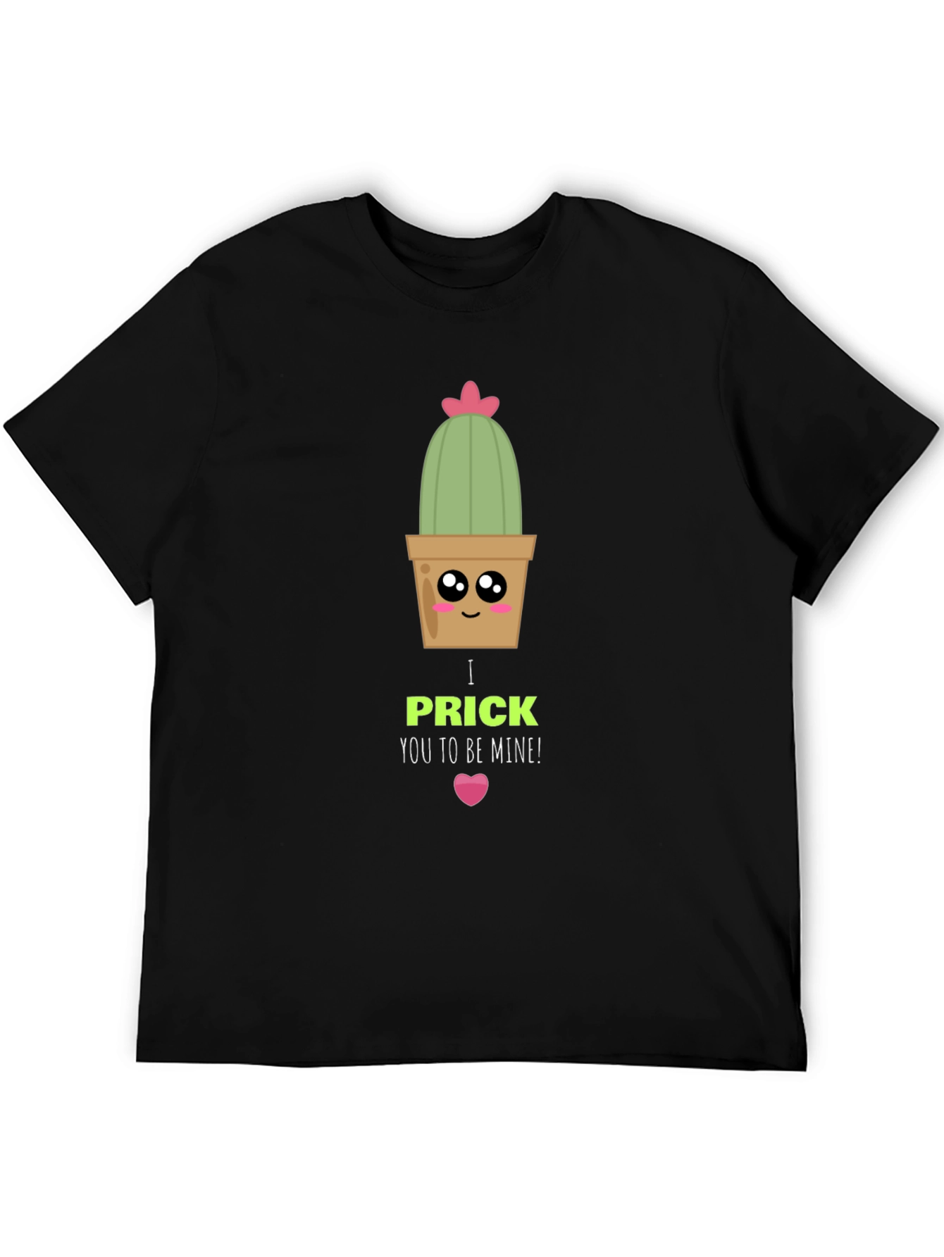 Cute Cactus Prick Valentine T-Shirt