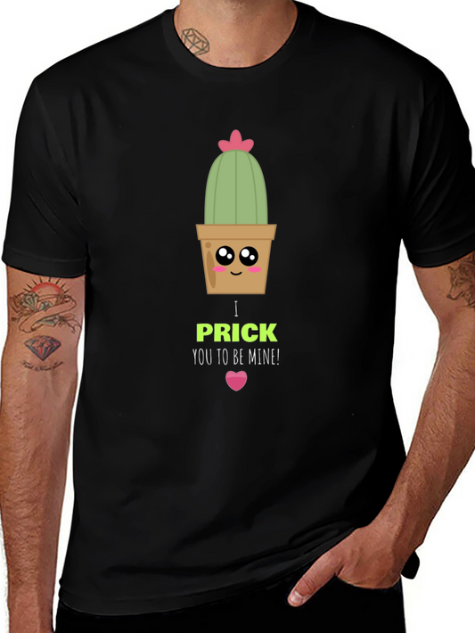 Cute Cactus Prick Valentine T-Shirt