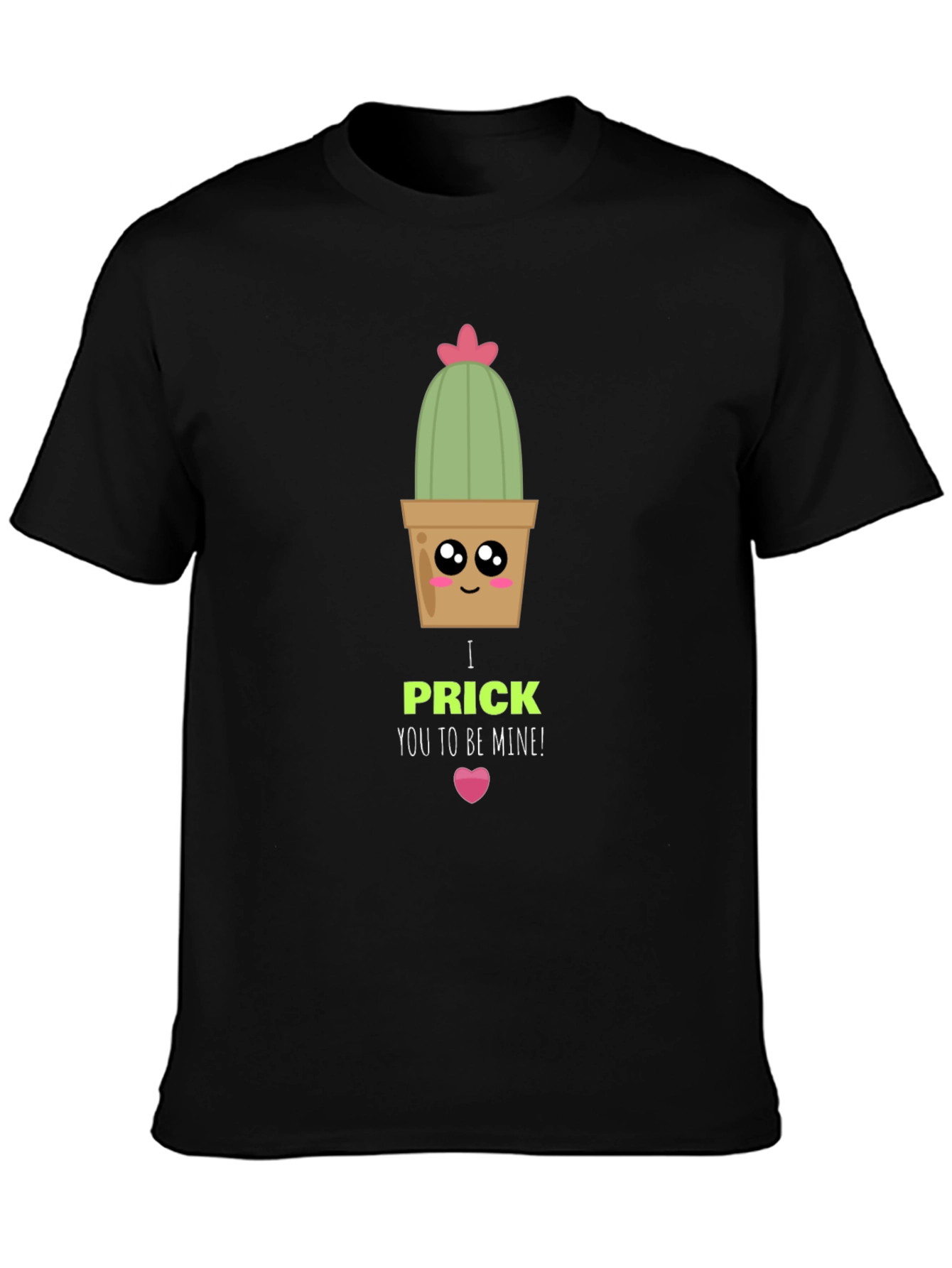 Cute Cactus Prick Valentine T-Shirt