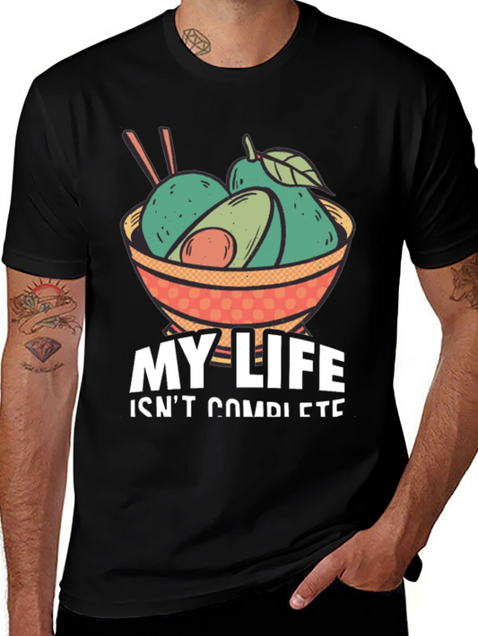Avocado Bowl Graphic Tee - My Life Isnt Complete