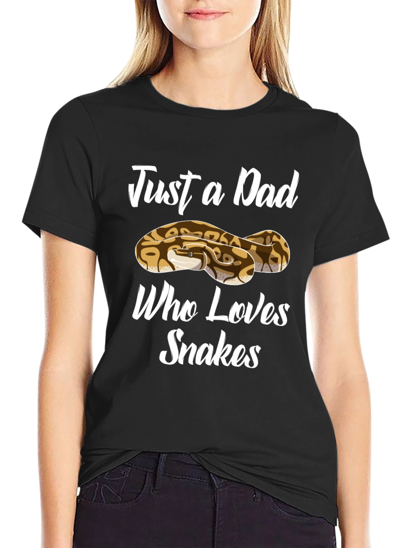 Dad Who Loves Snakes T-Shirt