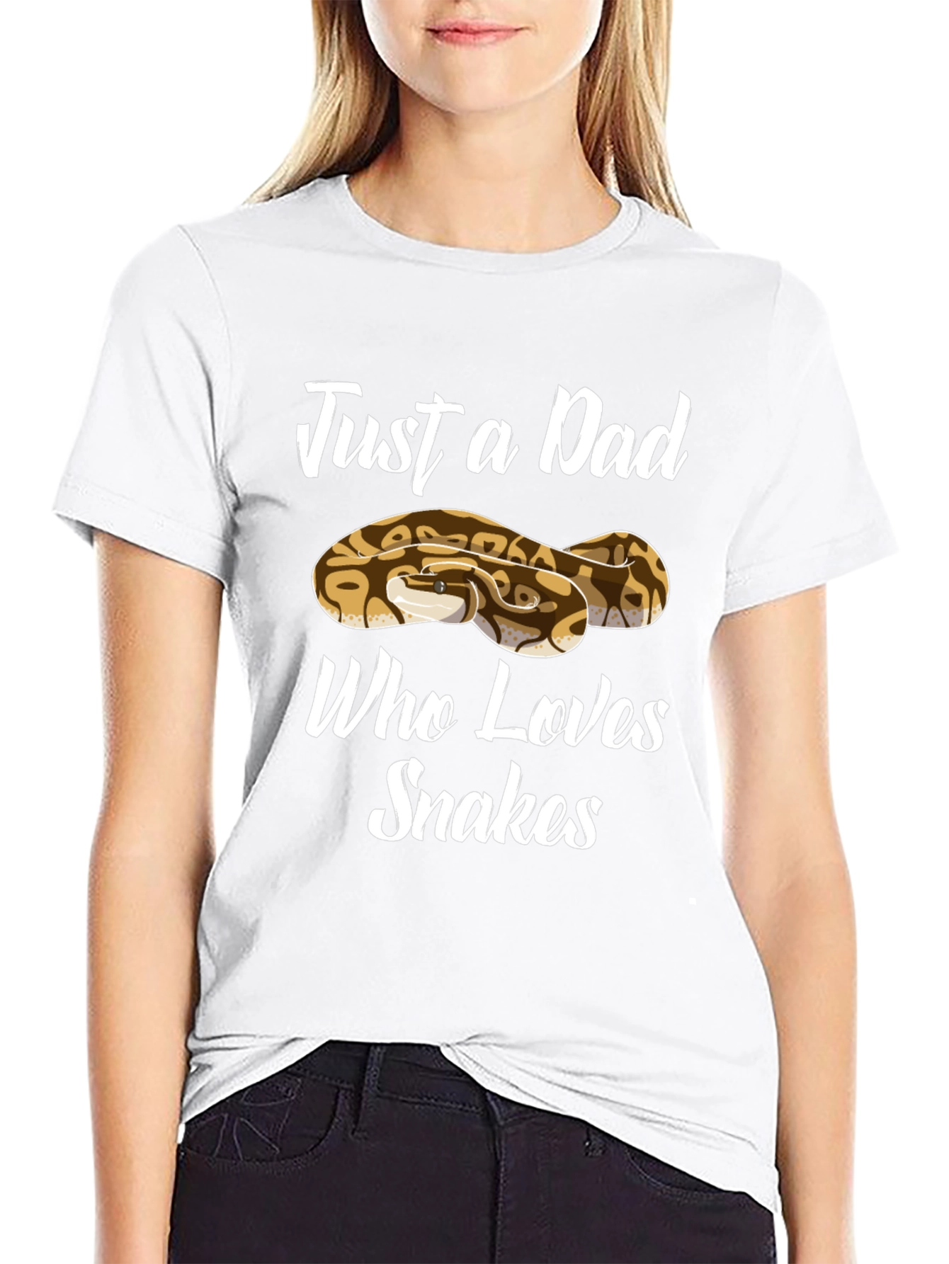 Dad Who Loves Snakes T-Shirt
