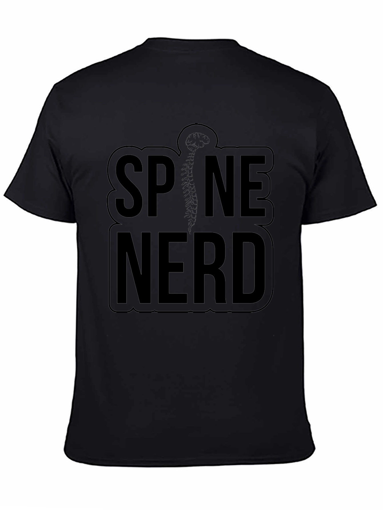 Spine Nerd T-Shirt - Anatomical Humor Tee