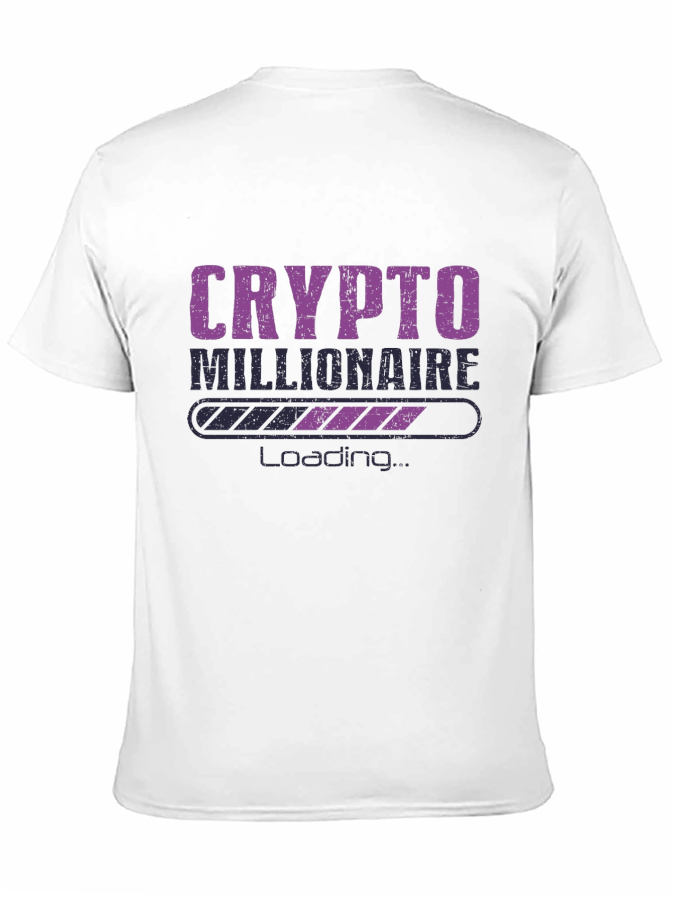 Crypto Millionaire Loading T-Shirt - Black