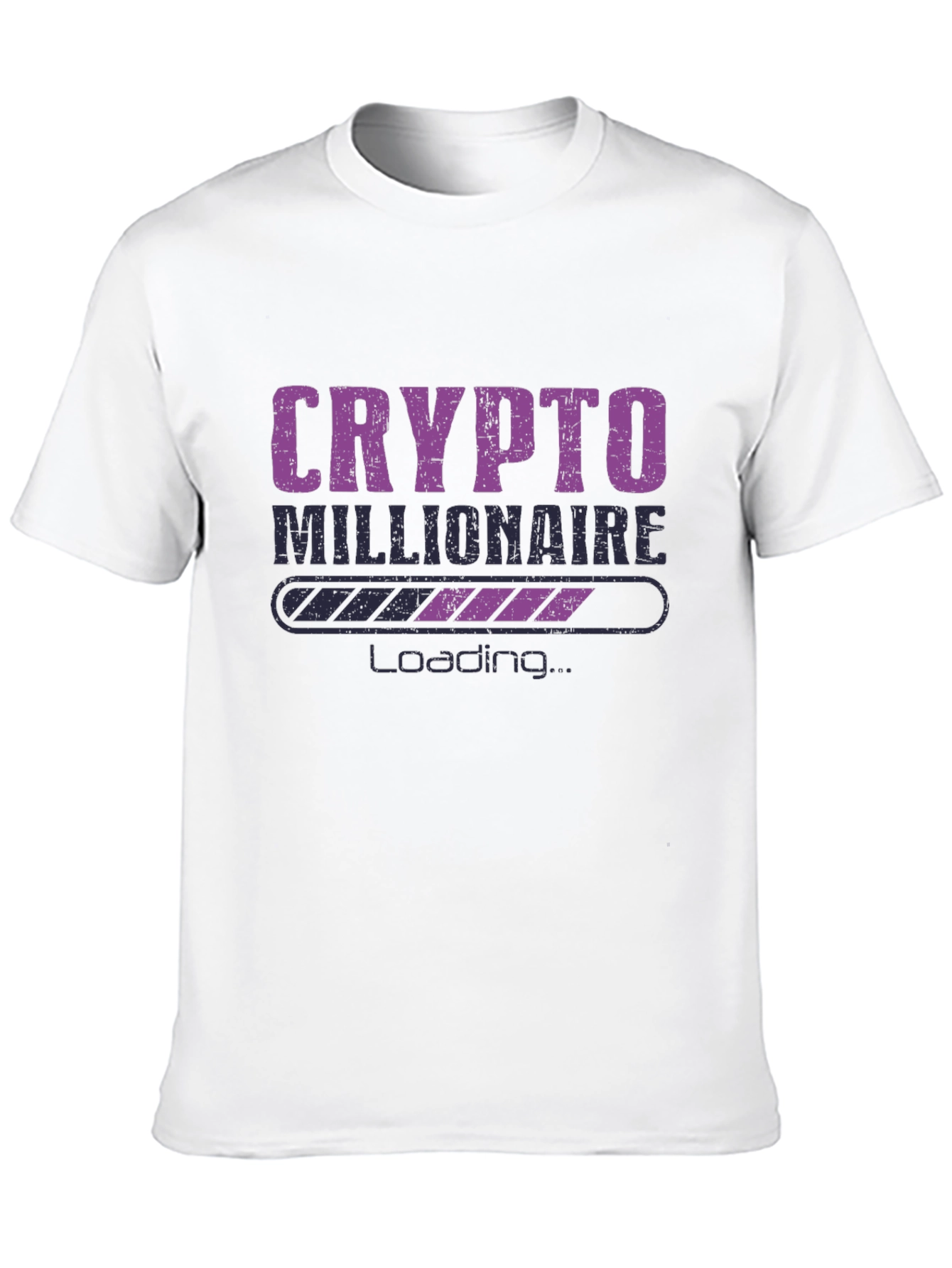 Crypto Millionaire Loading T-Shirt - Black