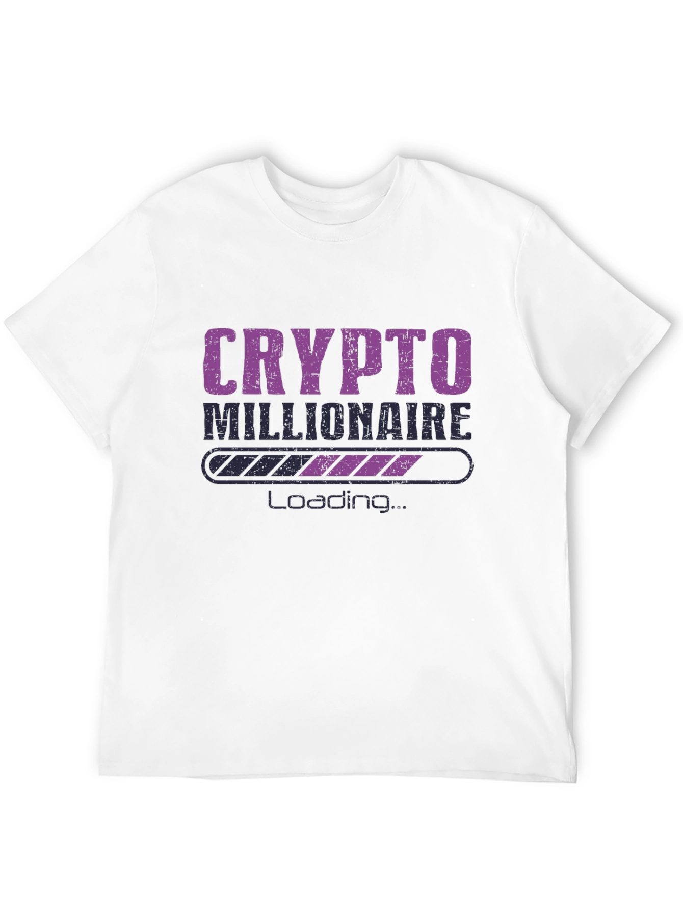 Crypto Millionaire Loading T-Shirt - Black