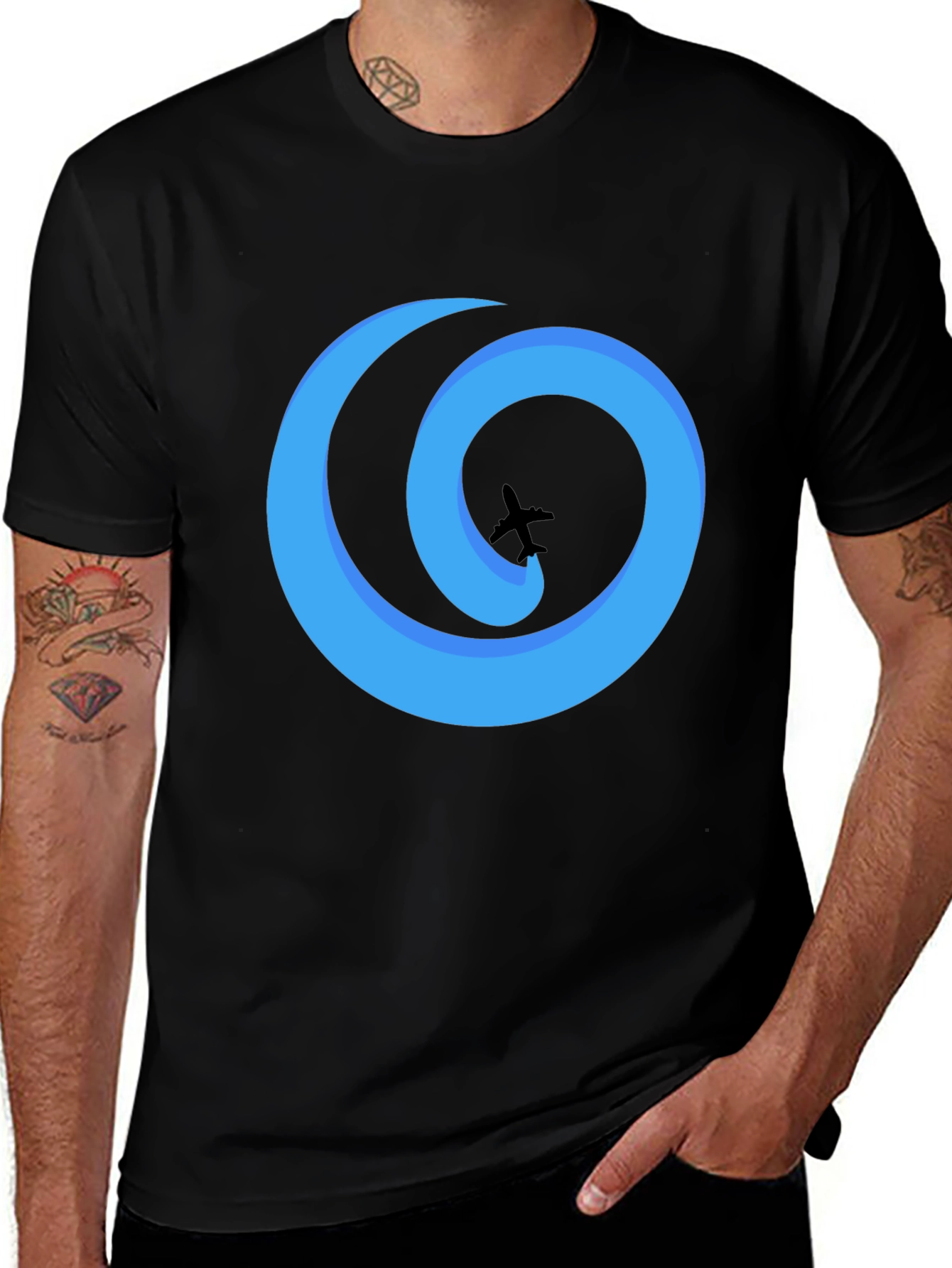 Fly High T-Shirt - Airplane Travel Graphic Tee